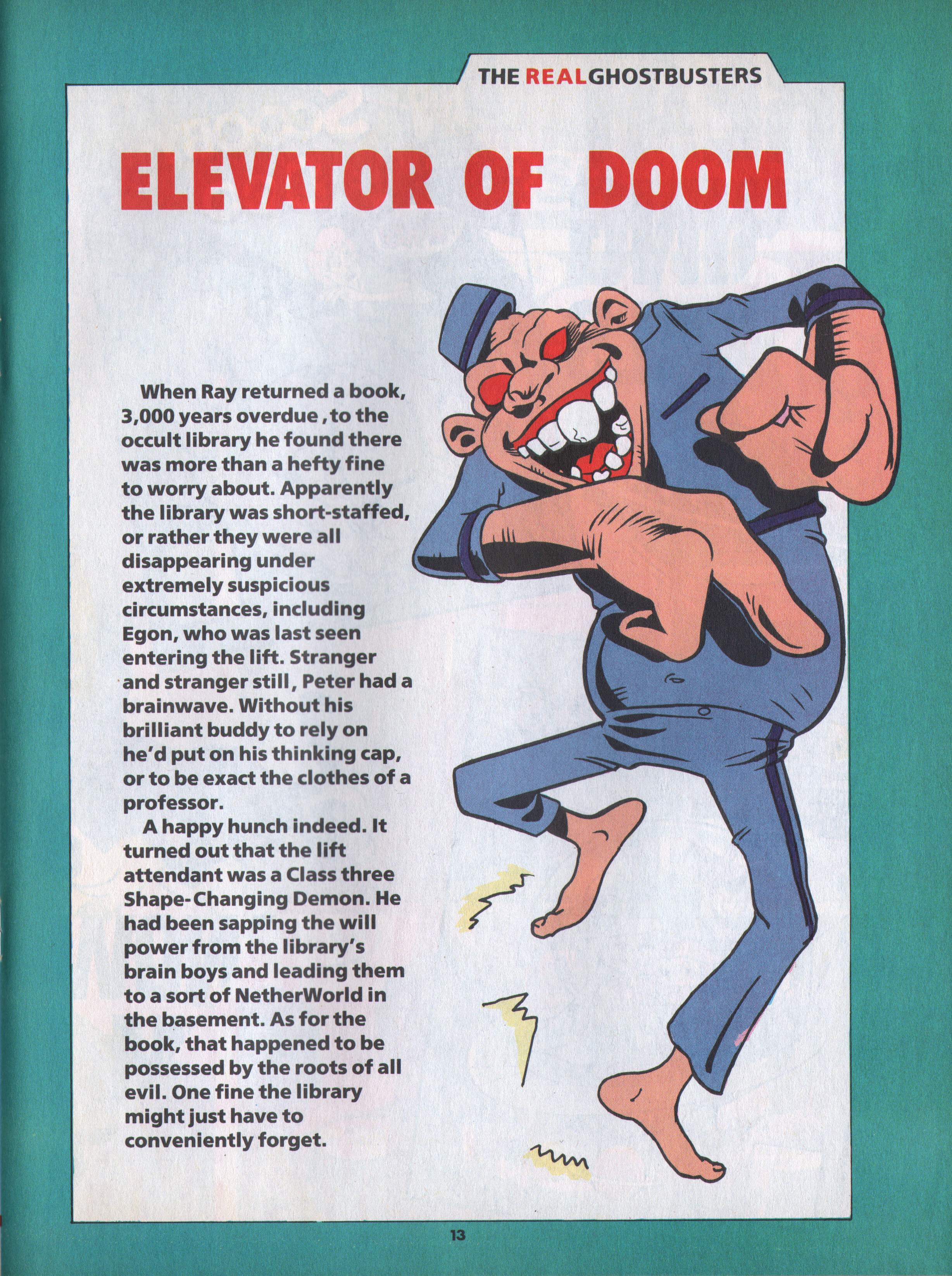 Read online The Real Ghostbusters comic -  Issue #144 - 5