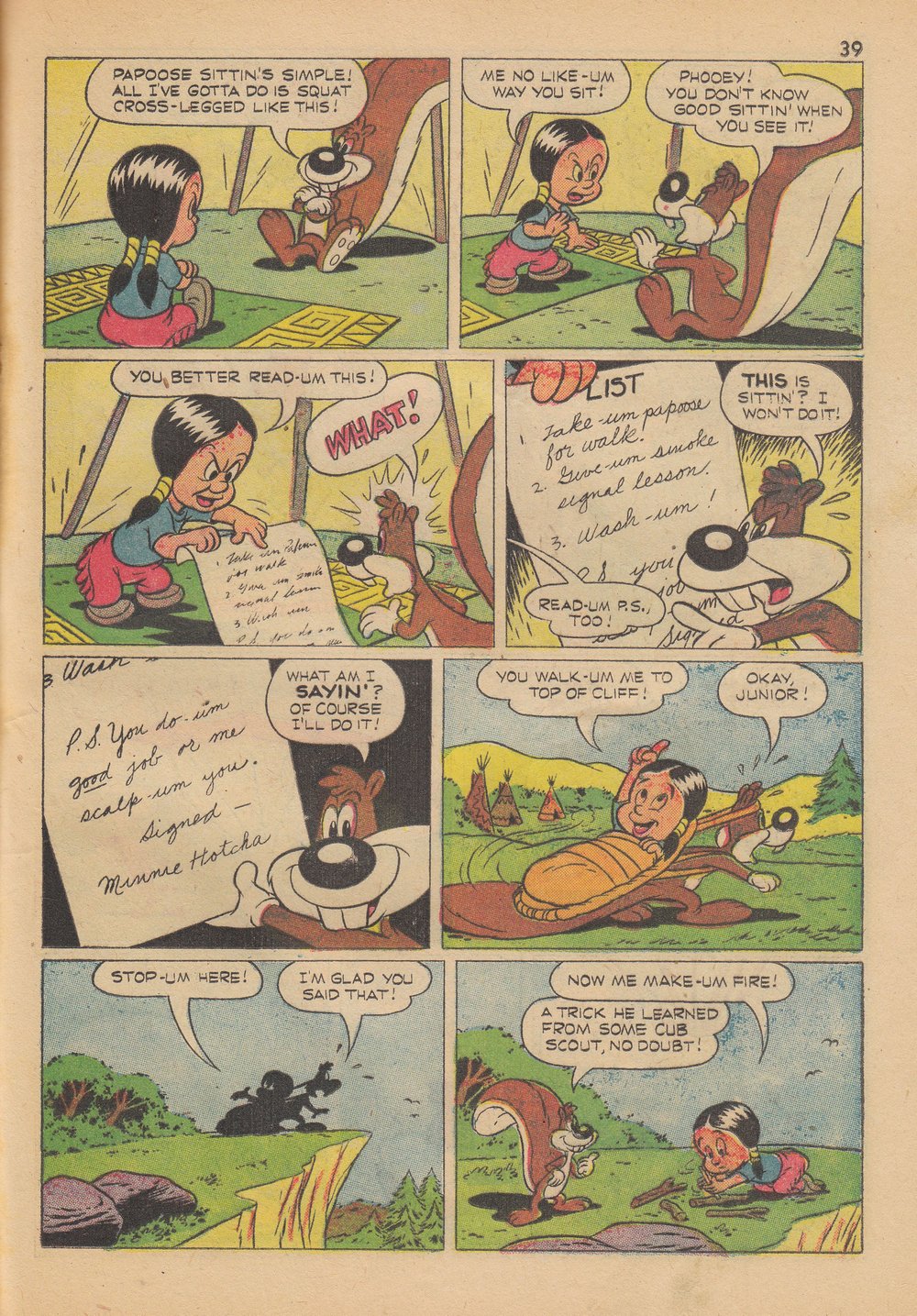 Read online Tom and Jerry's Summer Fun comic -  Issue #1 - 41