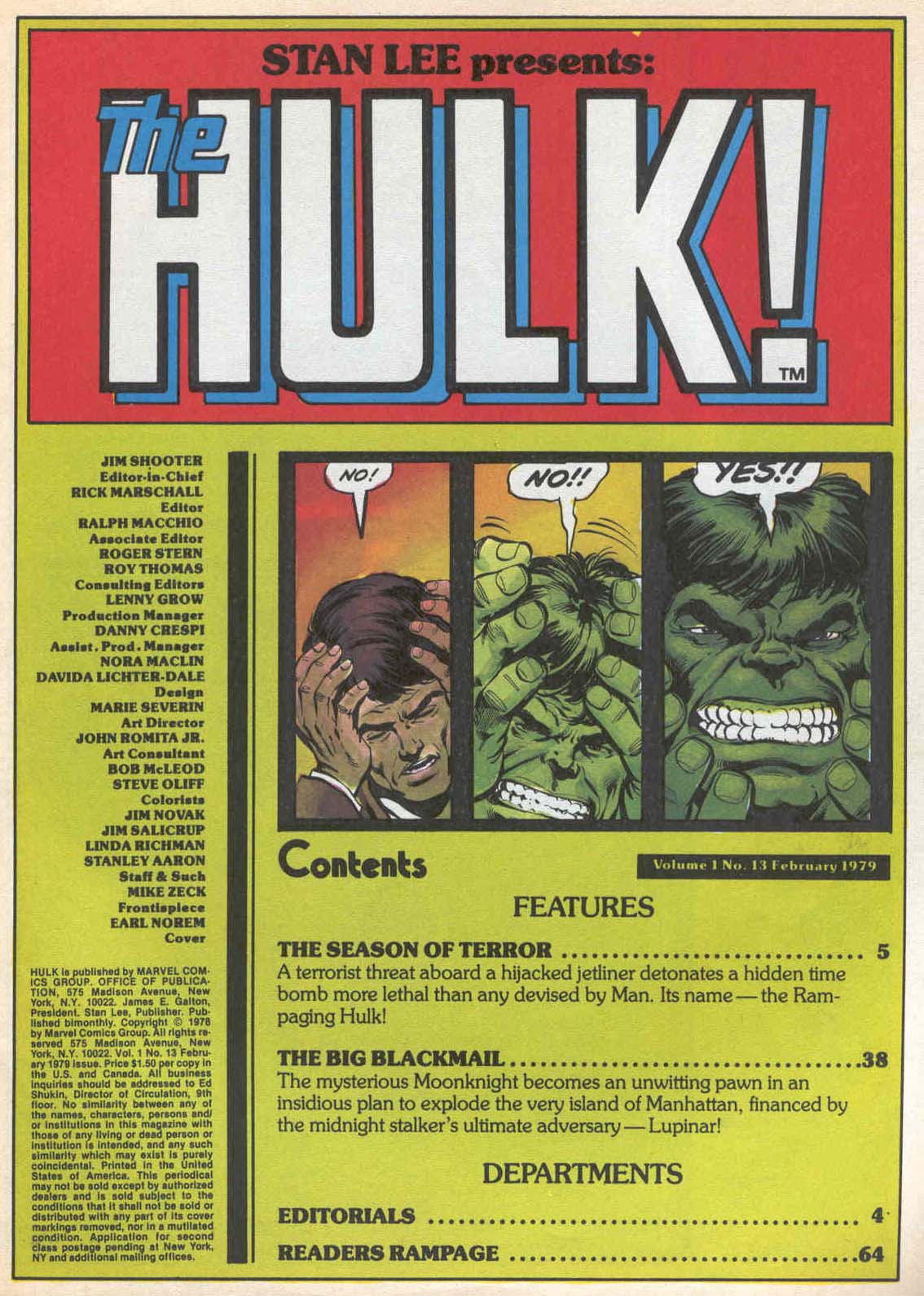 Read online Hulk (1978) comic -  Issue #13 - 3