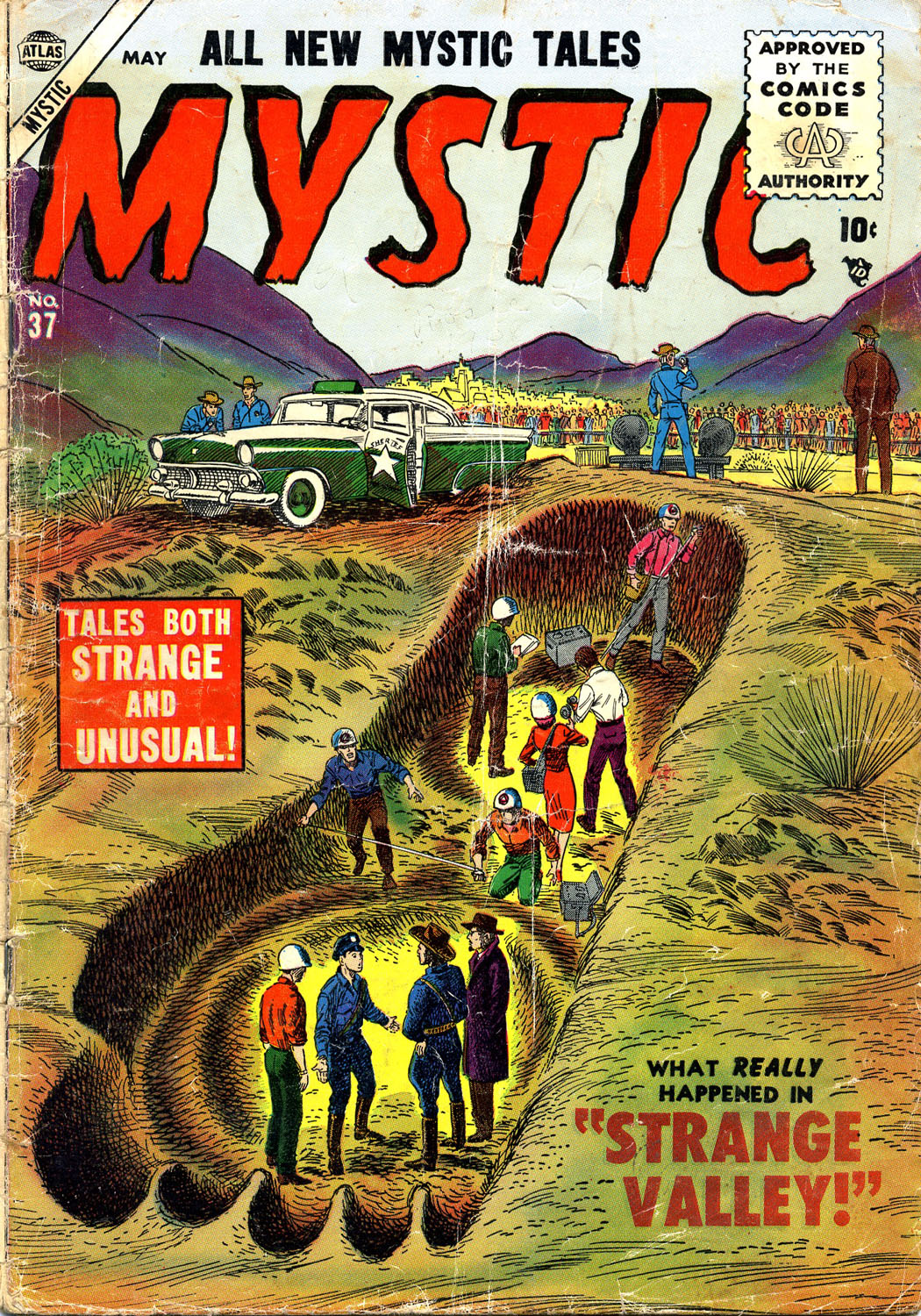 Read online Mystic (1951) comic -  Issue #37 - 1