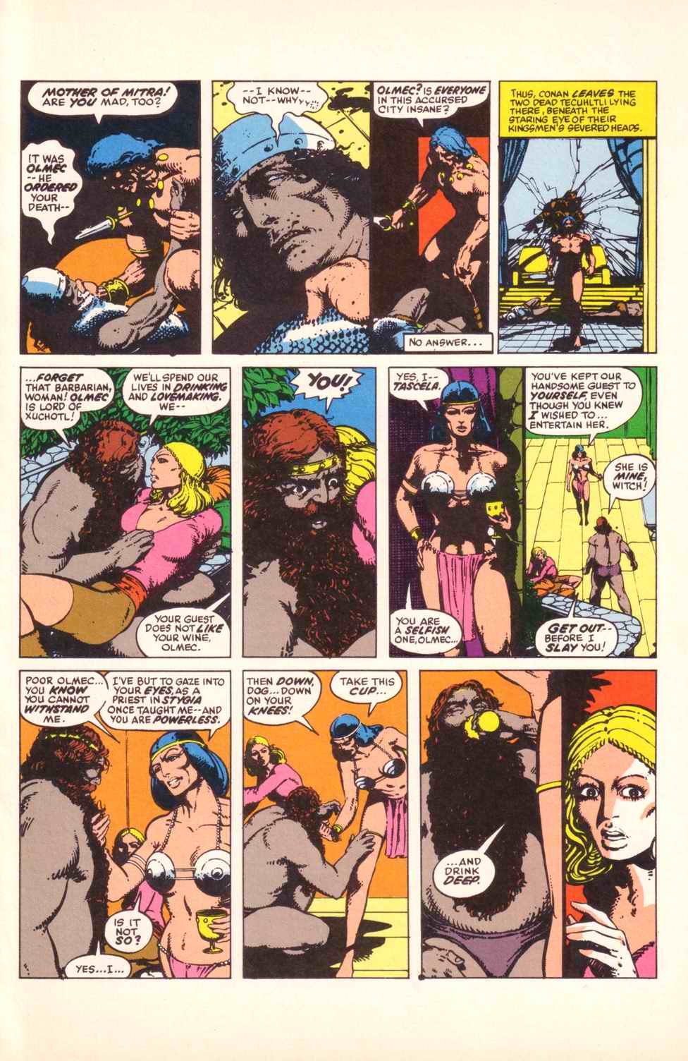 Read online Robert E. Howard's Conan the Barbarian comic -  Issue # Full - 47