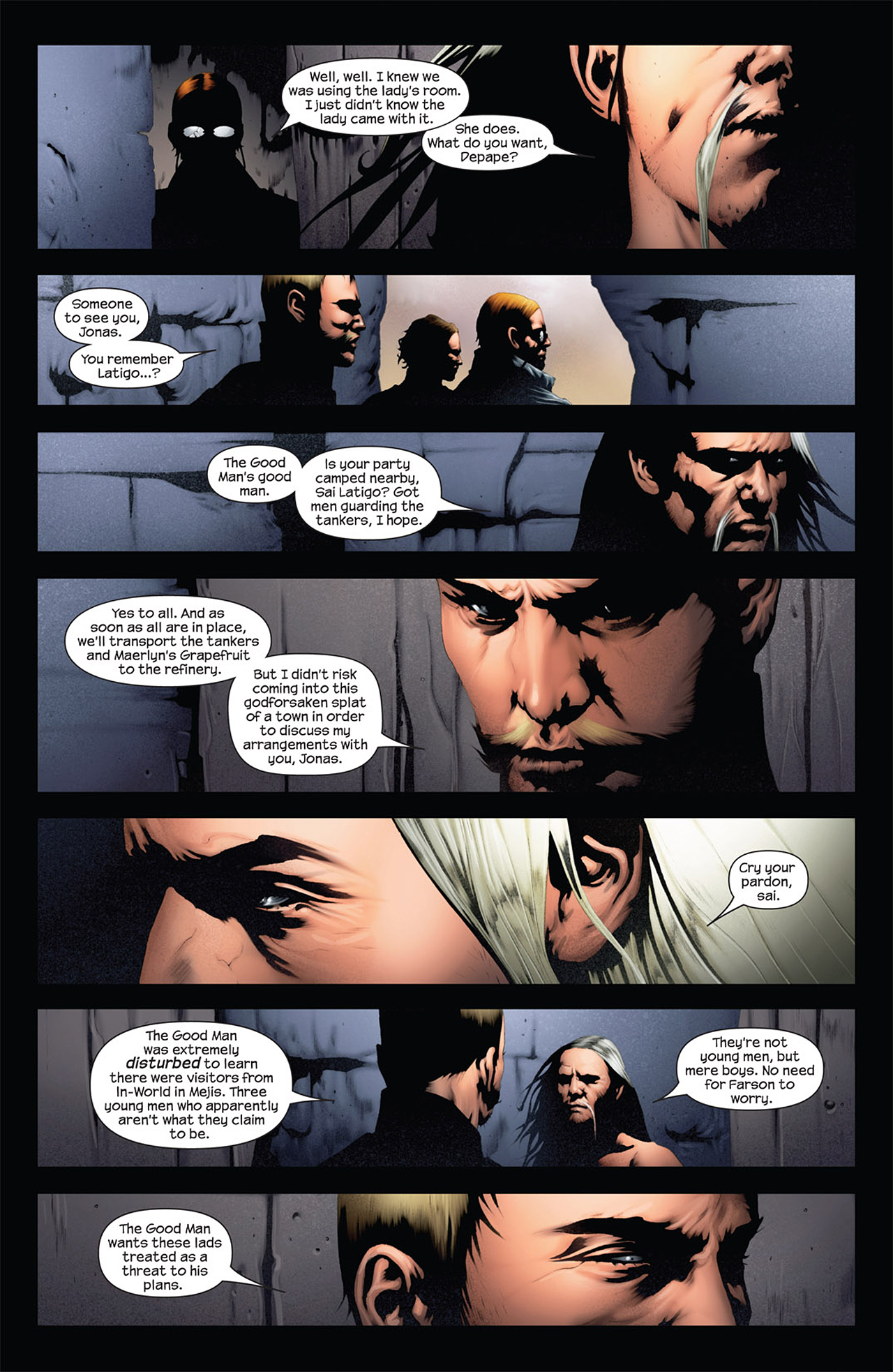 Read online Dark Tower: The Gunslinger Born comic -  Issue #6 - 6
