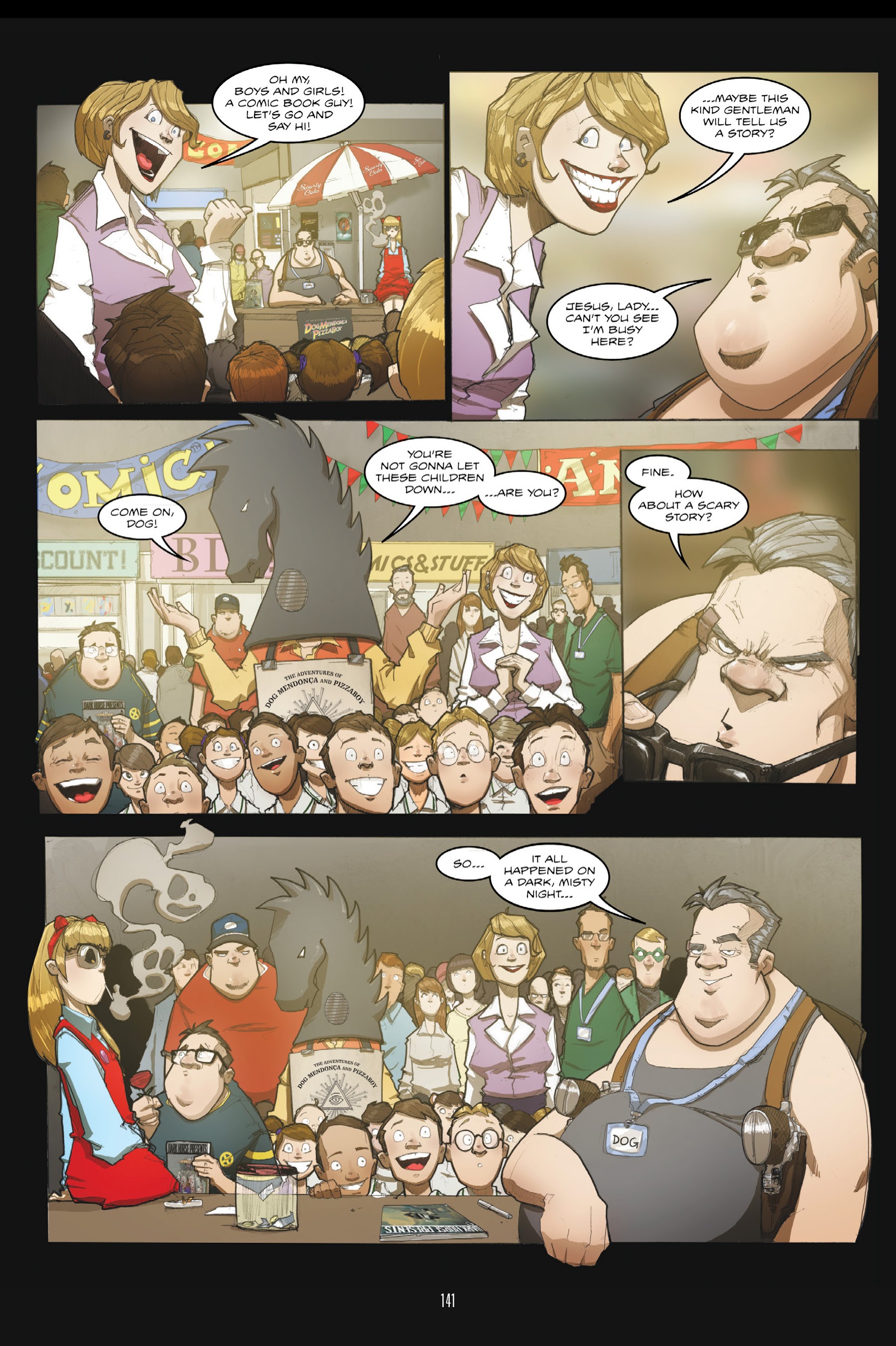 Read online The Incredible Adventures of Dog Mendonca and Pizzaboy comic -  Issue # TPB 2 - 134