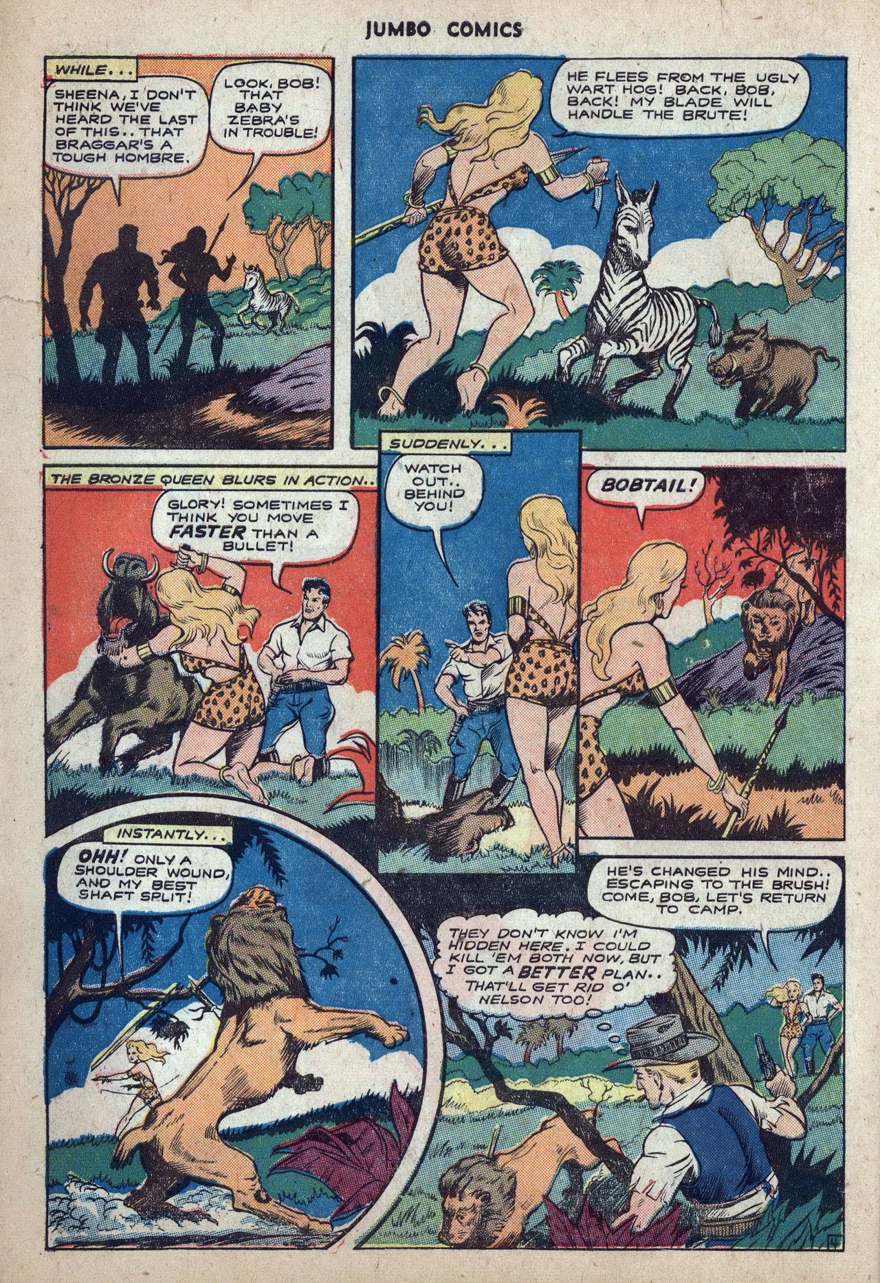 Read online Jumbo Comics comic -  Issue #68 - 6