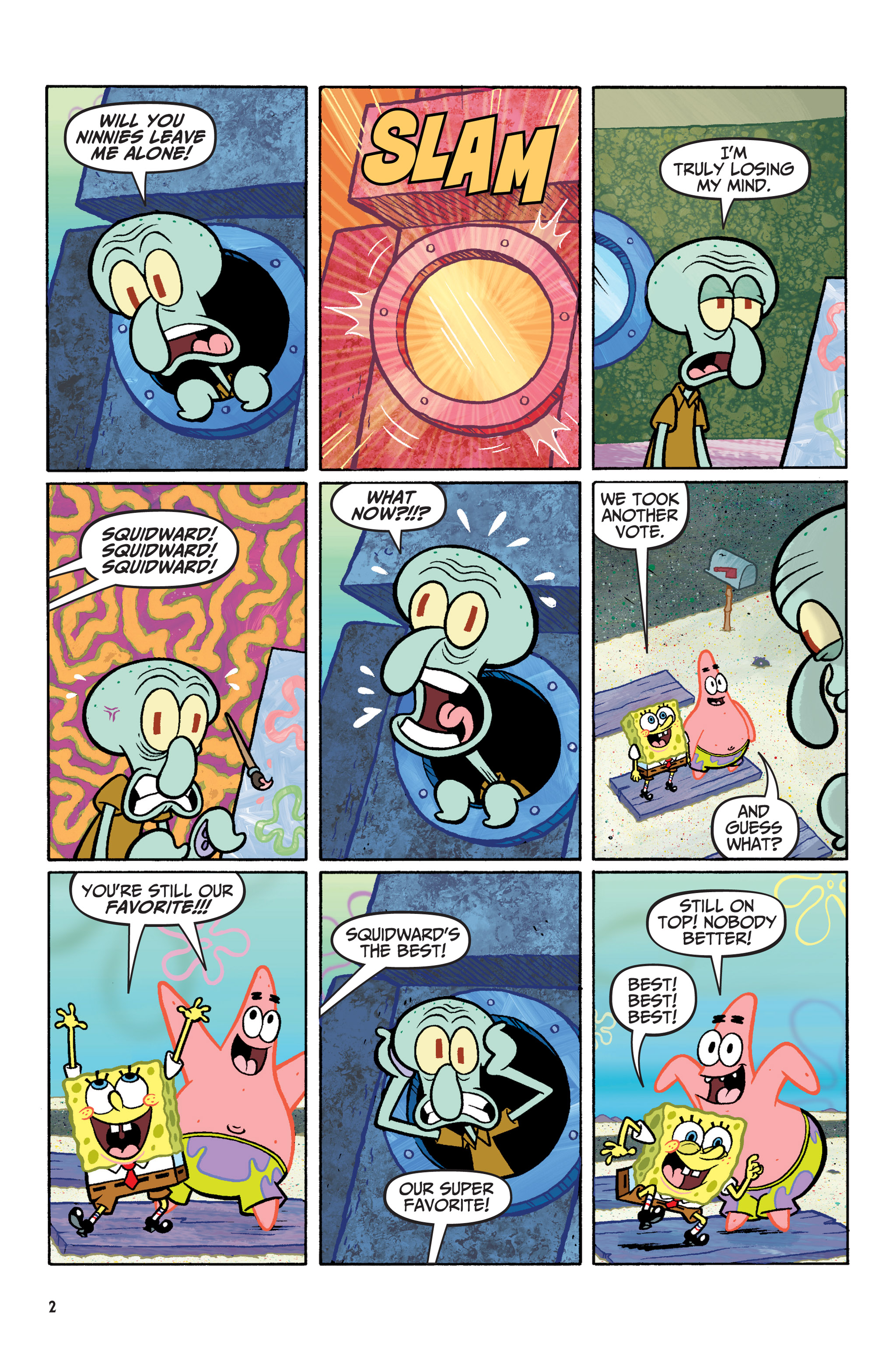 Read online Free Comic Book Day 2014 comic -  Issue # SpongeBob Freestyle Funnies 2014 - 4