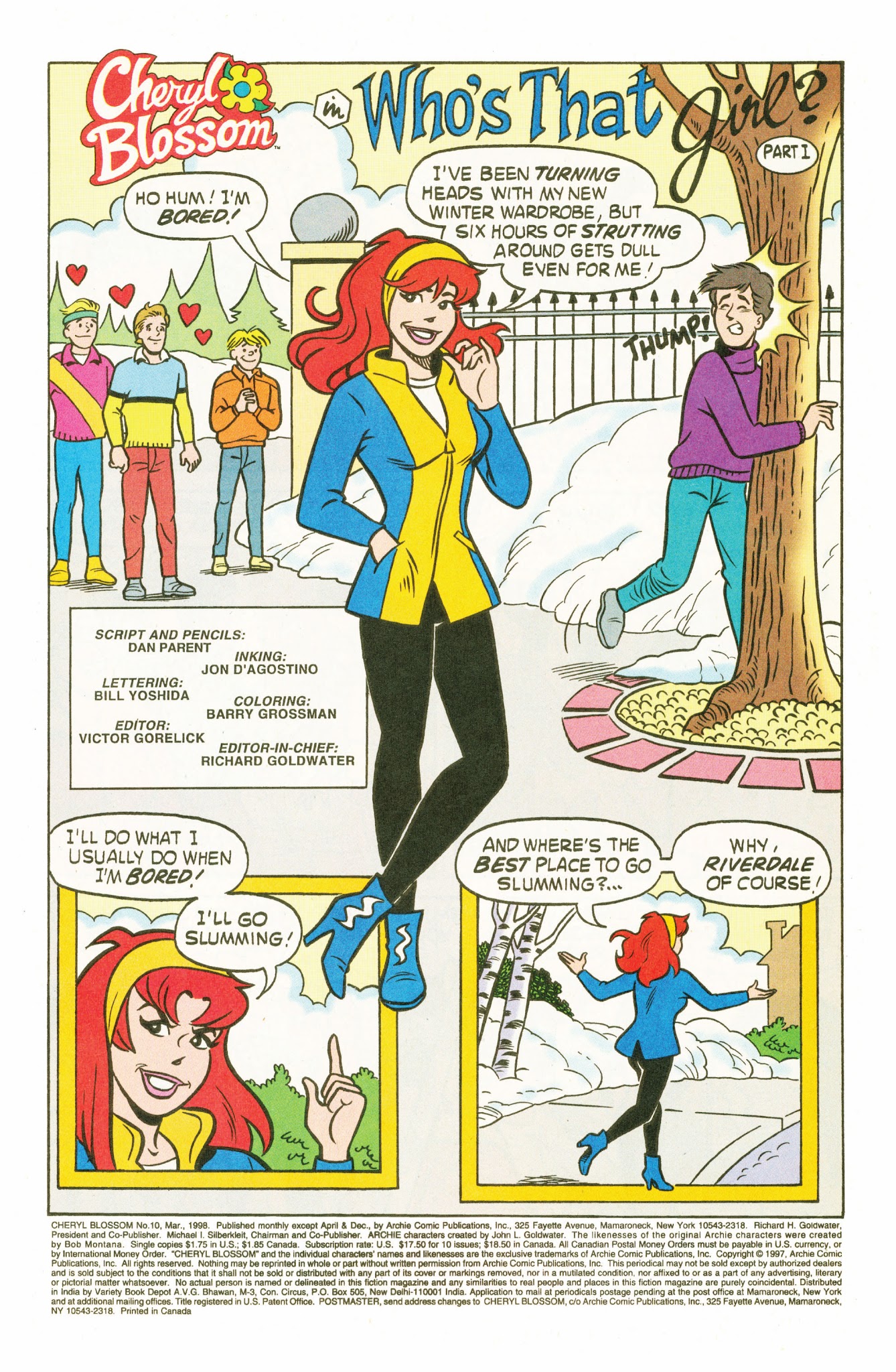 Read online Cheryl Blossom comic -  Issue #10 - 2
