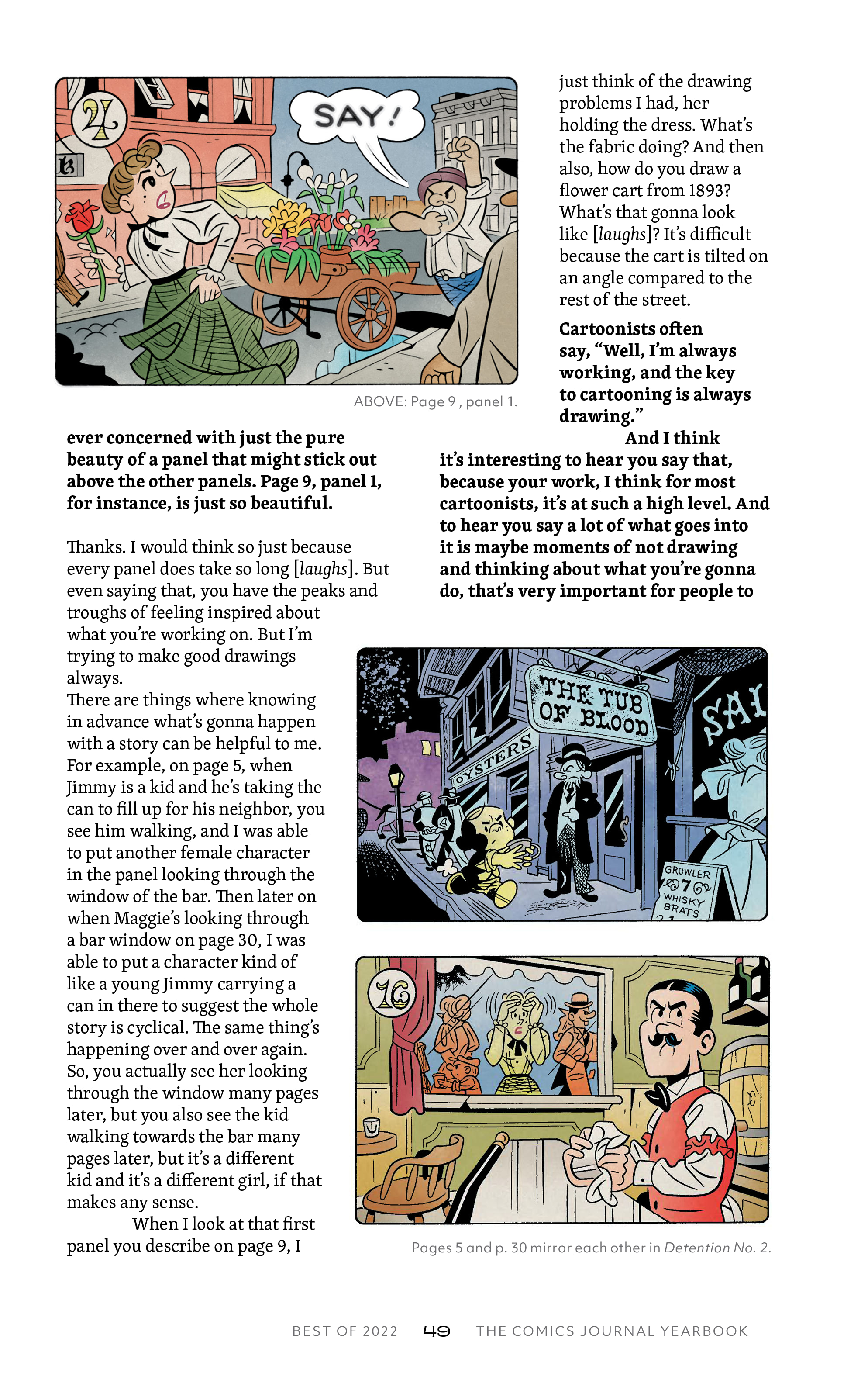 Read online The Comics Journal Yearbook: Best of 2022 comic -  Issue # TPB - 57