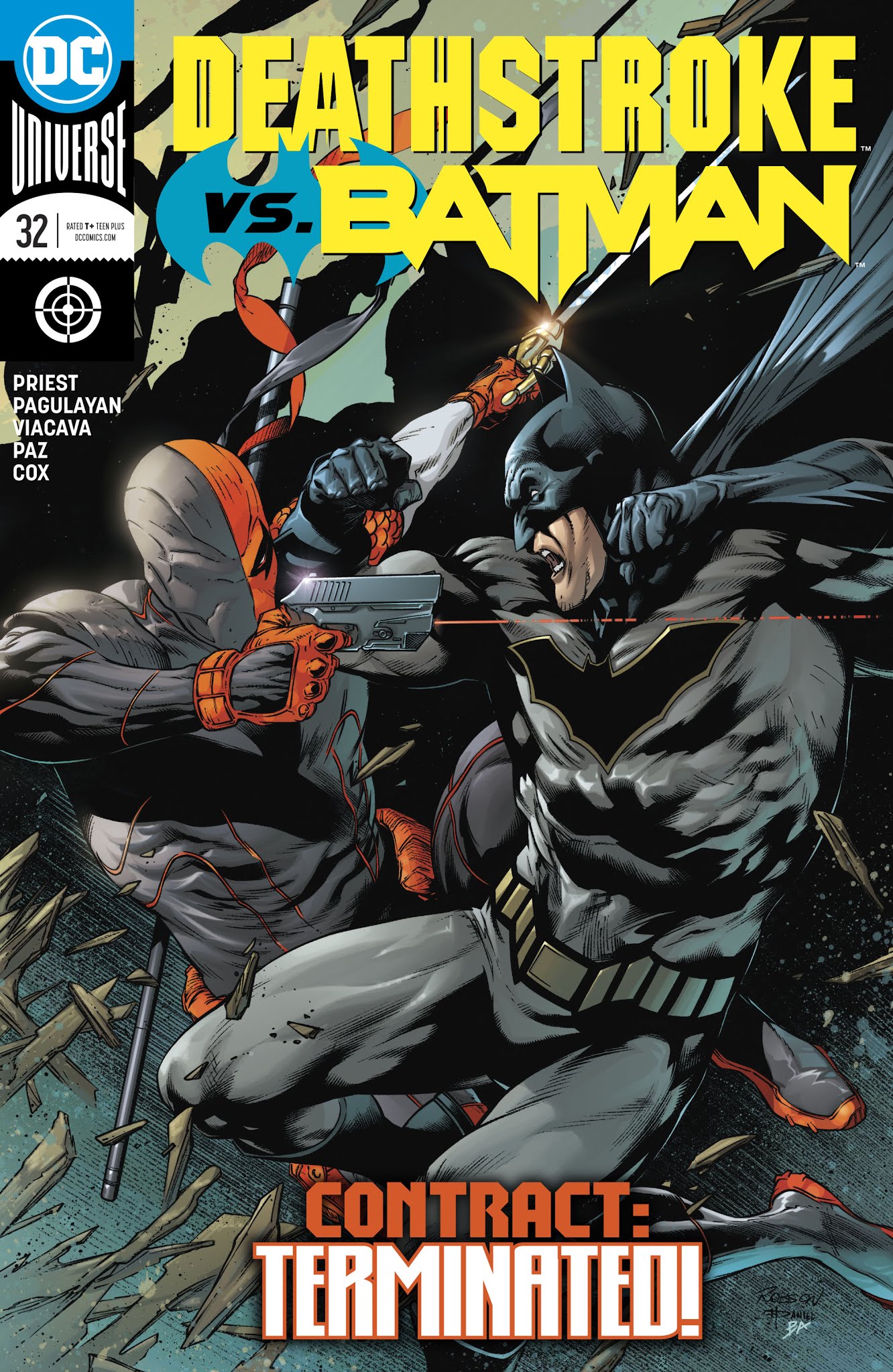 Read online Deathstroke (2016) comic -  Issue #32 - 1