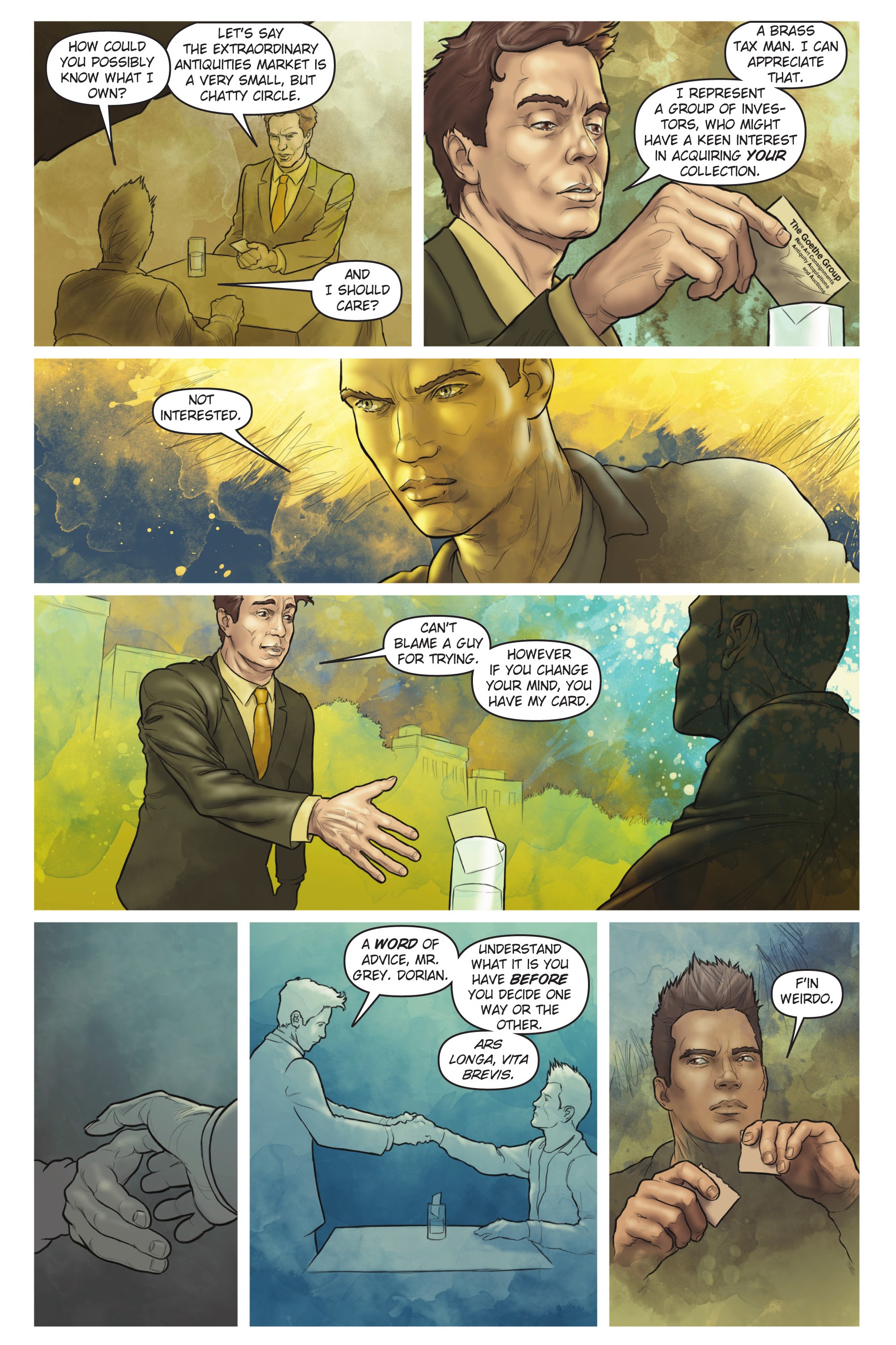 Read online Dorian Gray comic -  Issue # TPB - 33