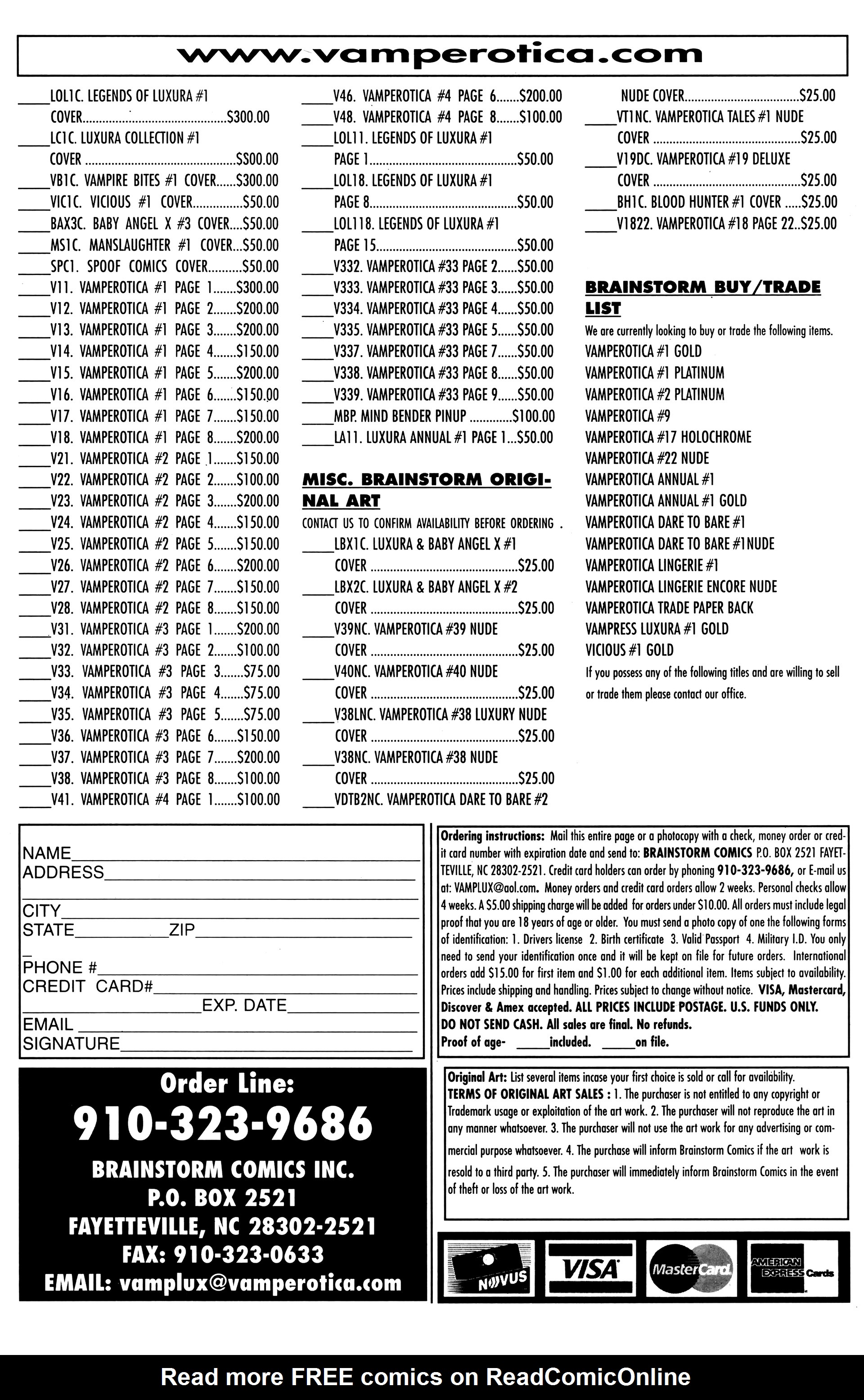 Read online Vamperotica comic -  Issue #46 - 33