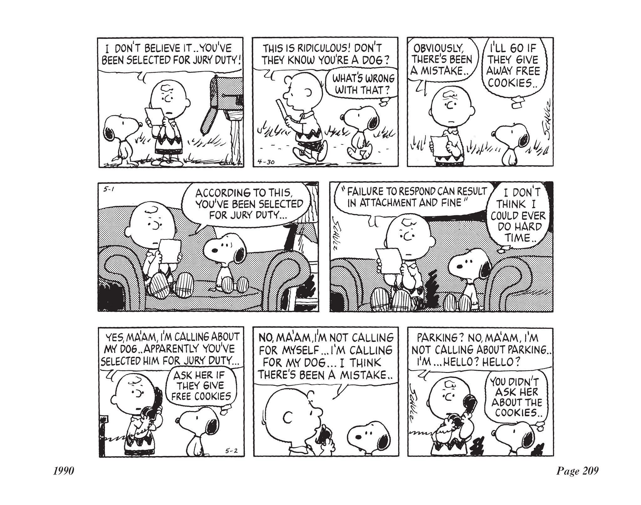 Read online The Complete Peanuts comic -  Issue # TPB 20 - 224