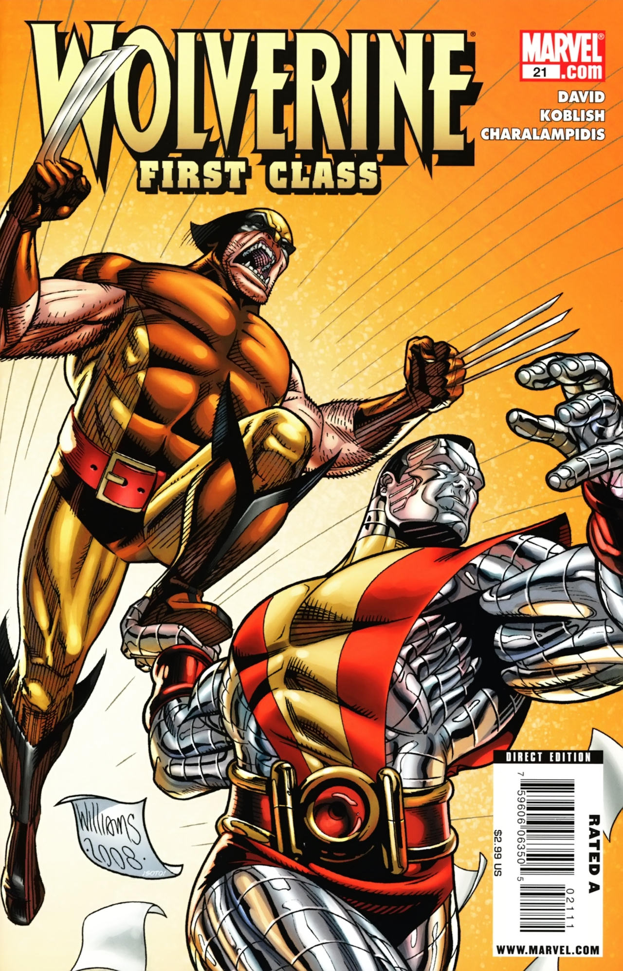 Read online Wolverine: First Class comic -  Issue #21 - 1