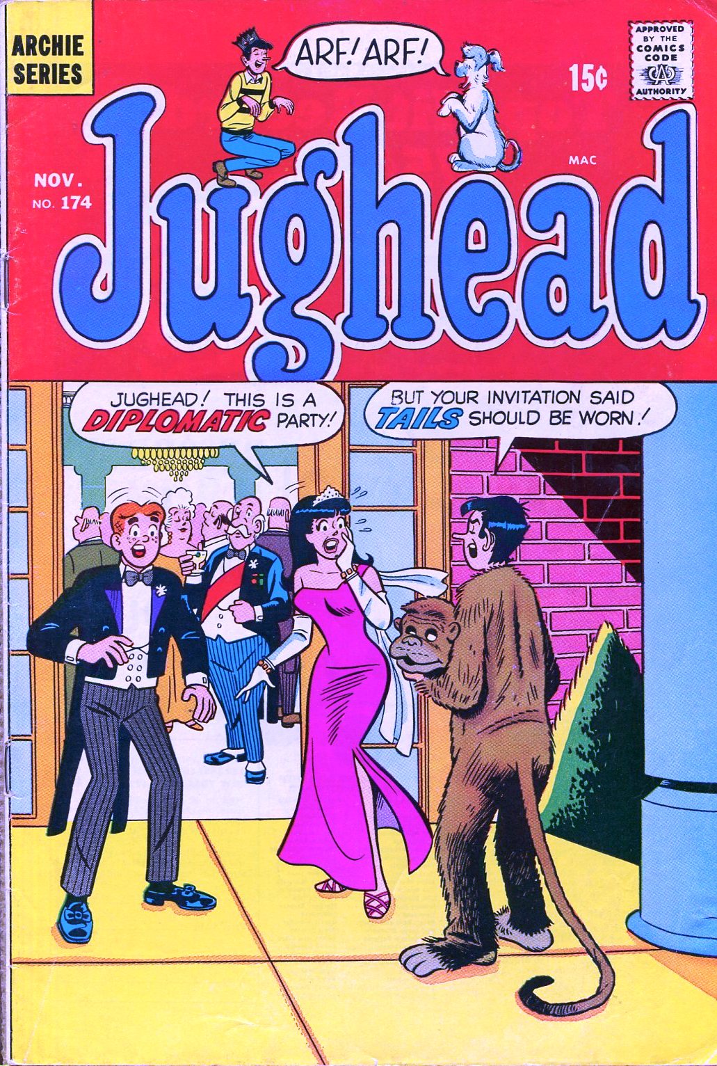 Read online Jughead (1965) comic -  Issue #174 - 1