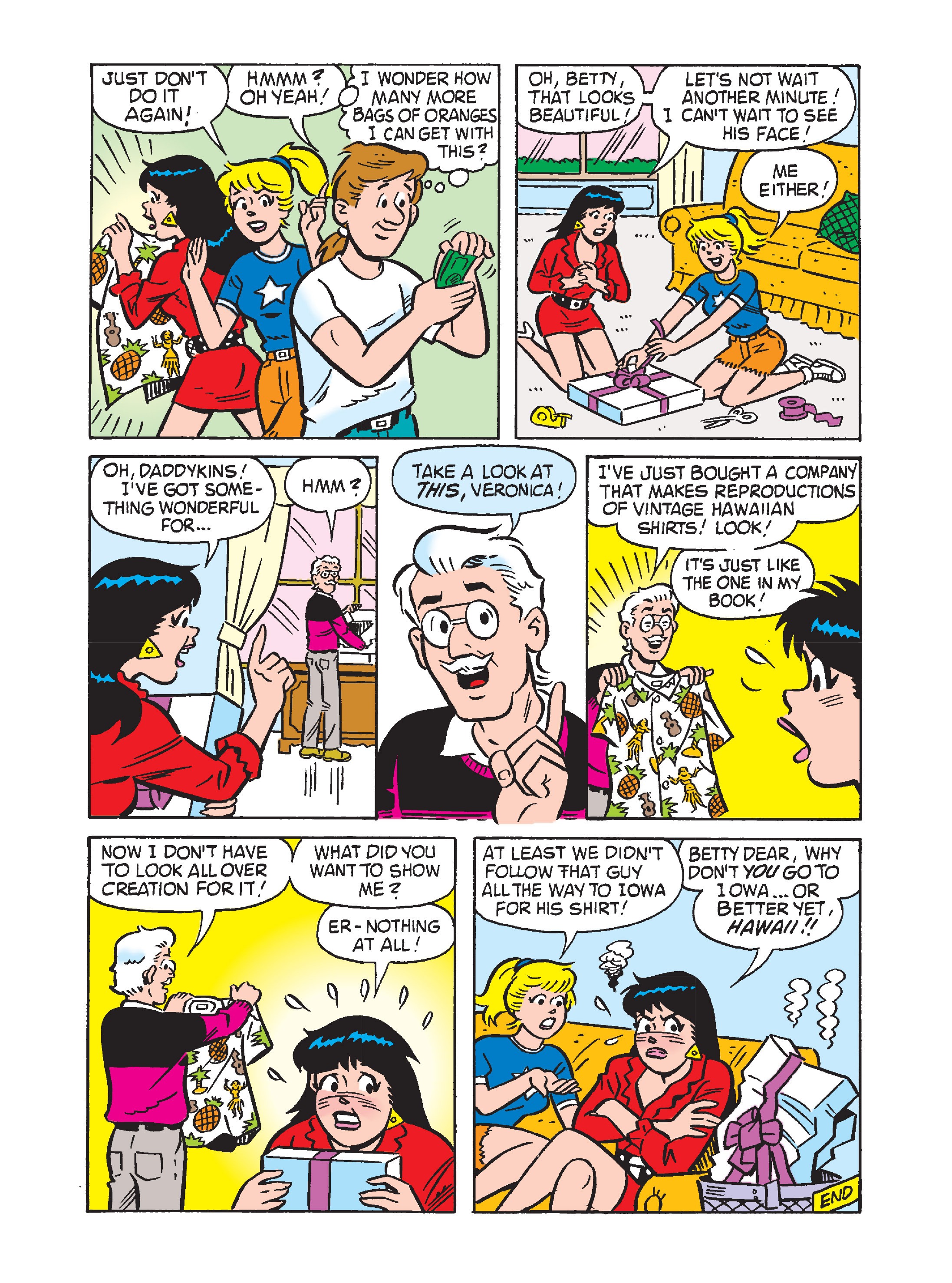 Read online Betty & Veronica Friends Double Digest comic -  Issue #240 - 244