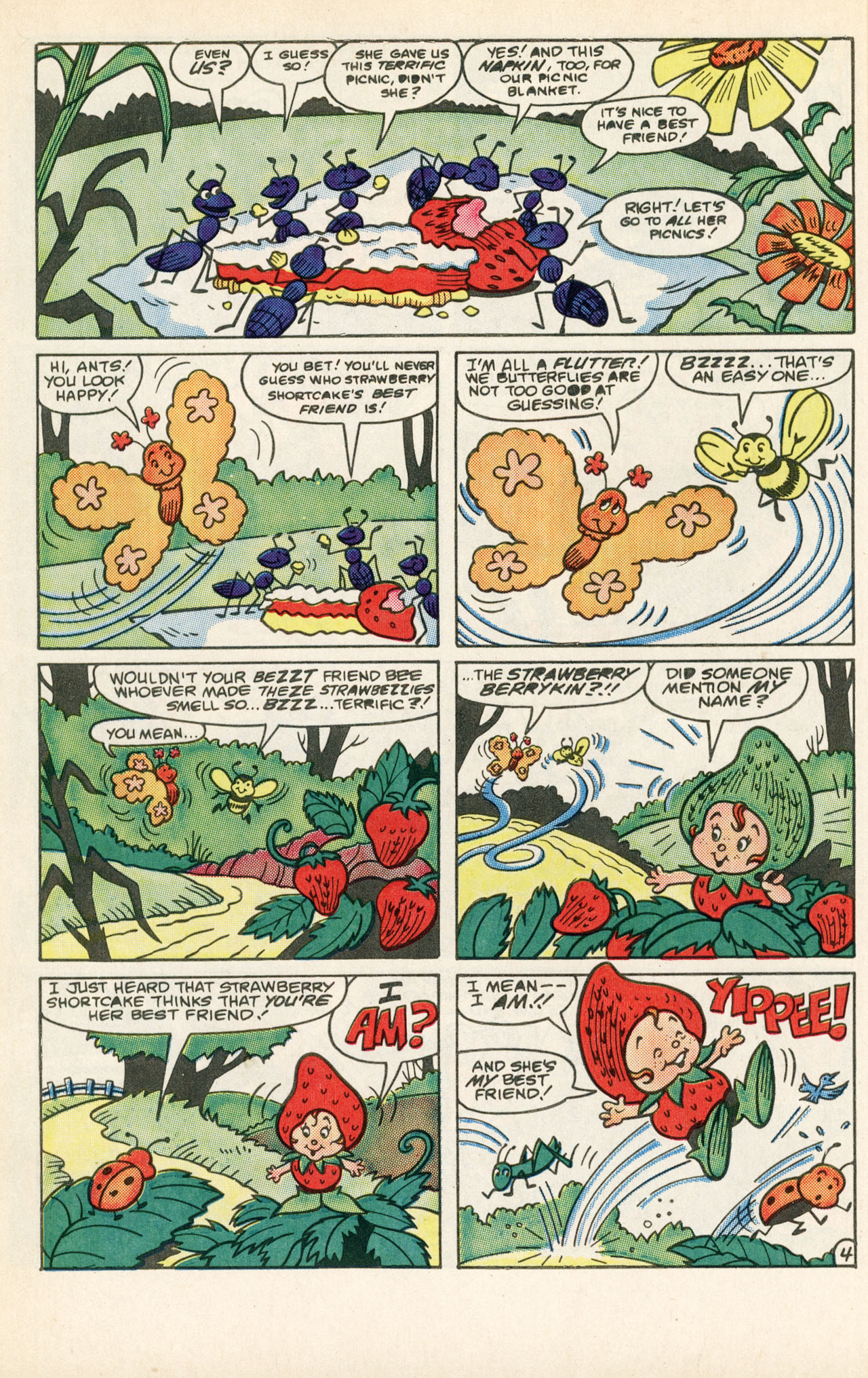 Read online Strawberry Shortcake (1985) comic -  Issue #5 - 6
