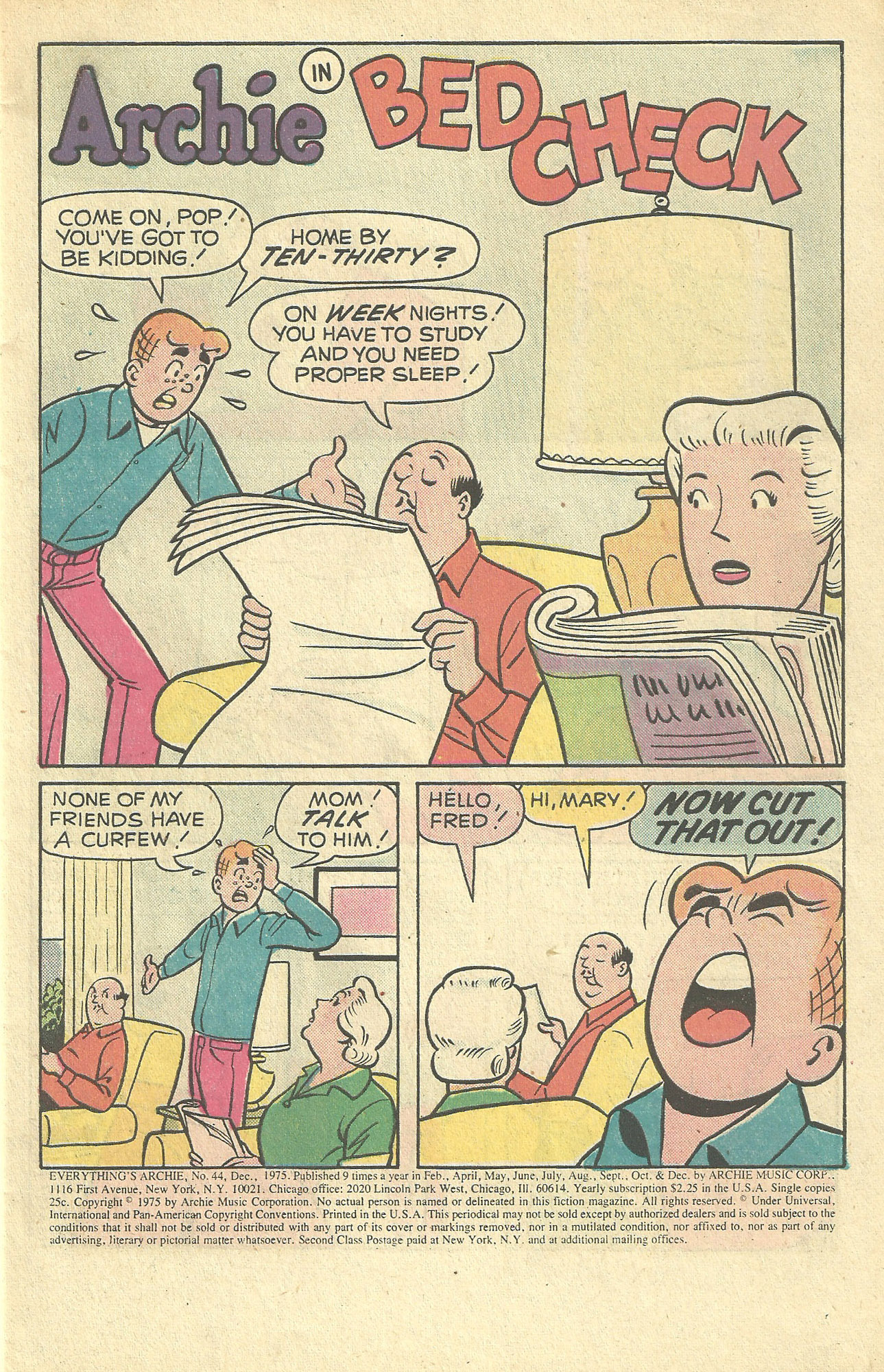 Read online Everything's Archie comic -  Issue #44 - 3