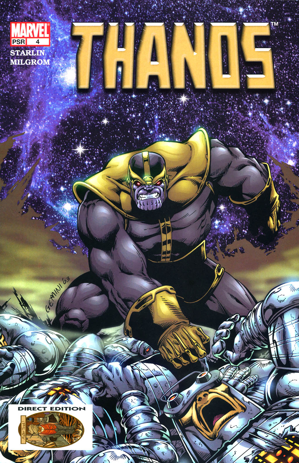 Read online Thanos (2003) comic -  Issue #4 - 1