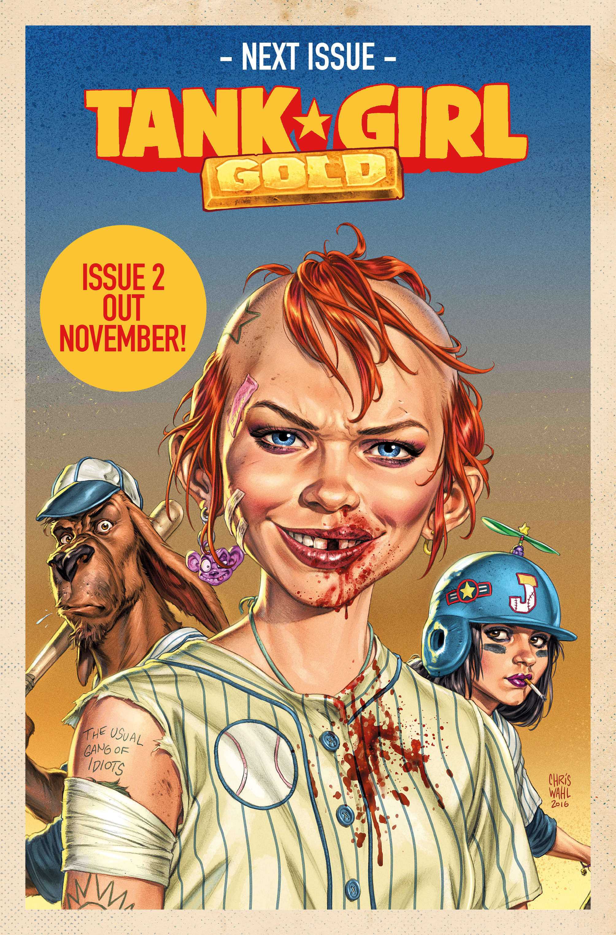 Read online Tank Girl: Gold comic -  Issue #1 - 24