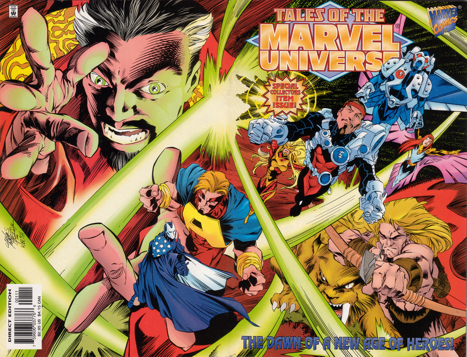 Read online Tales of the Marvel Universe comic -  Issue # Full - 1