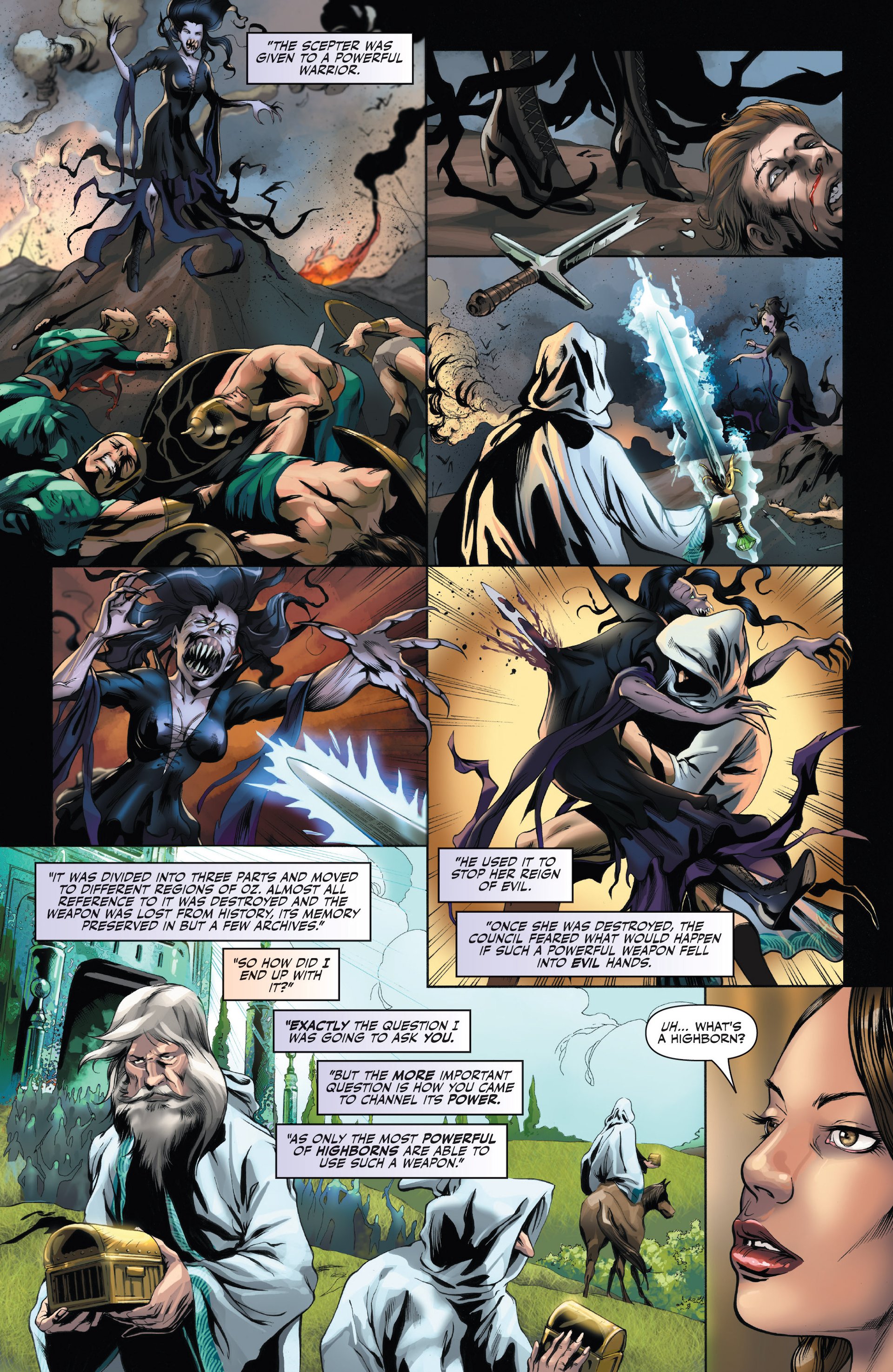 Read online Grimm Fairy Tales presents Oz comic -  Issue #2 - 13