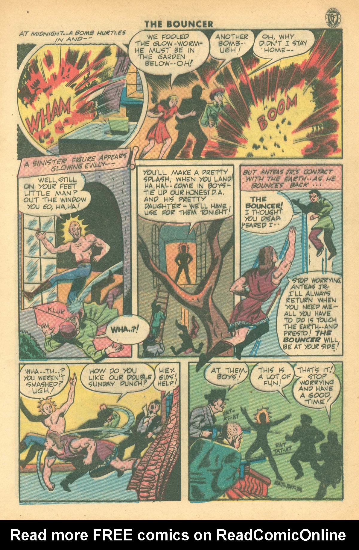 Read online The Bouncer (1944) comic -  Issue #11 - 9