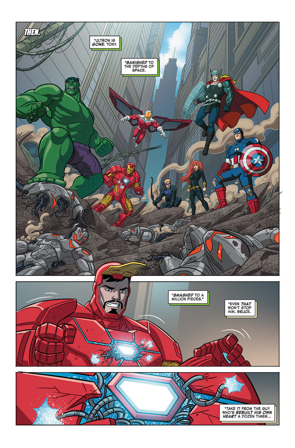 Read online Avengers in Gearing Up comic -  Issue # Full - 3