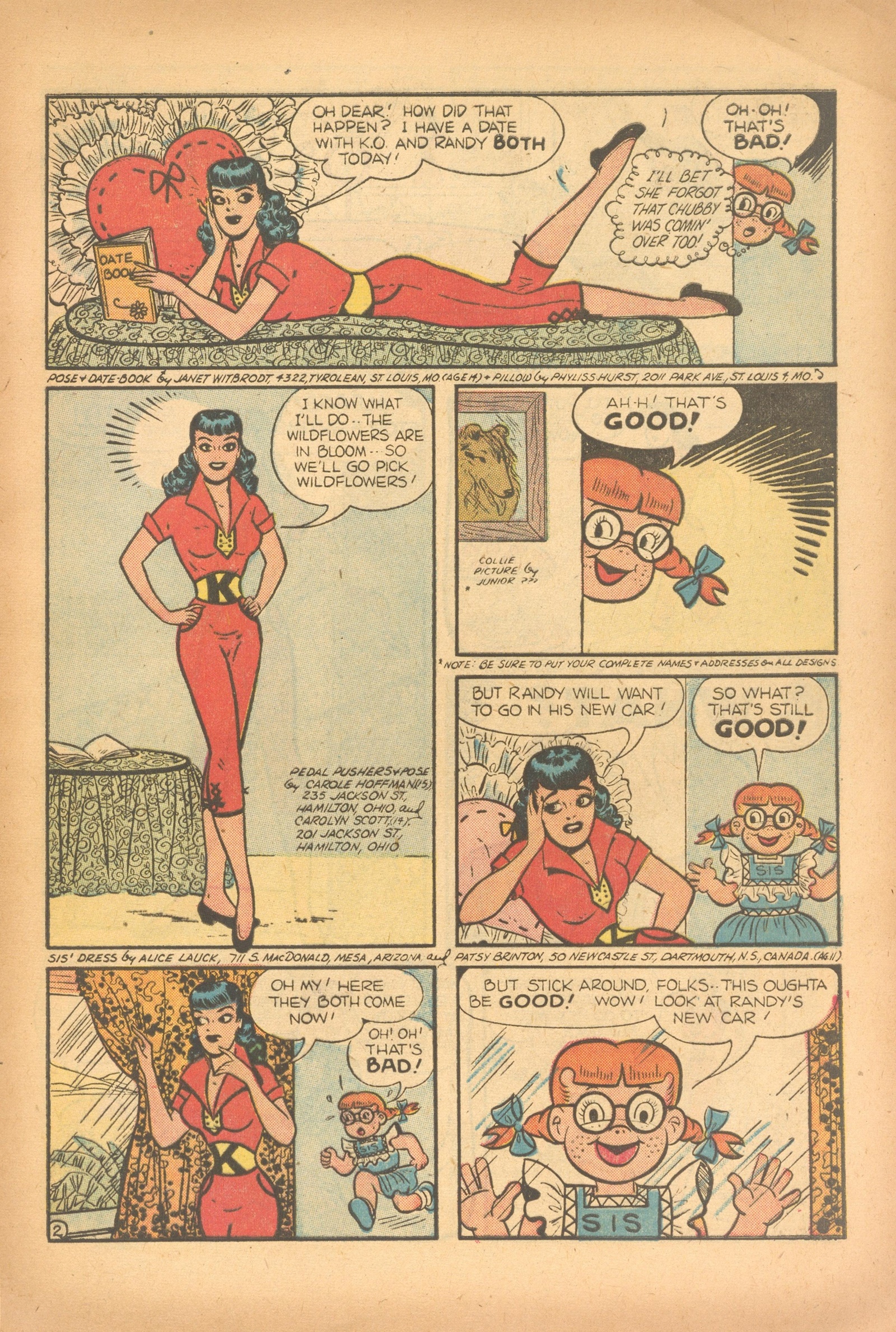 Read online Katy Keene (1949) comic -  Issue #21 - 9