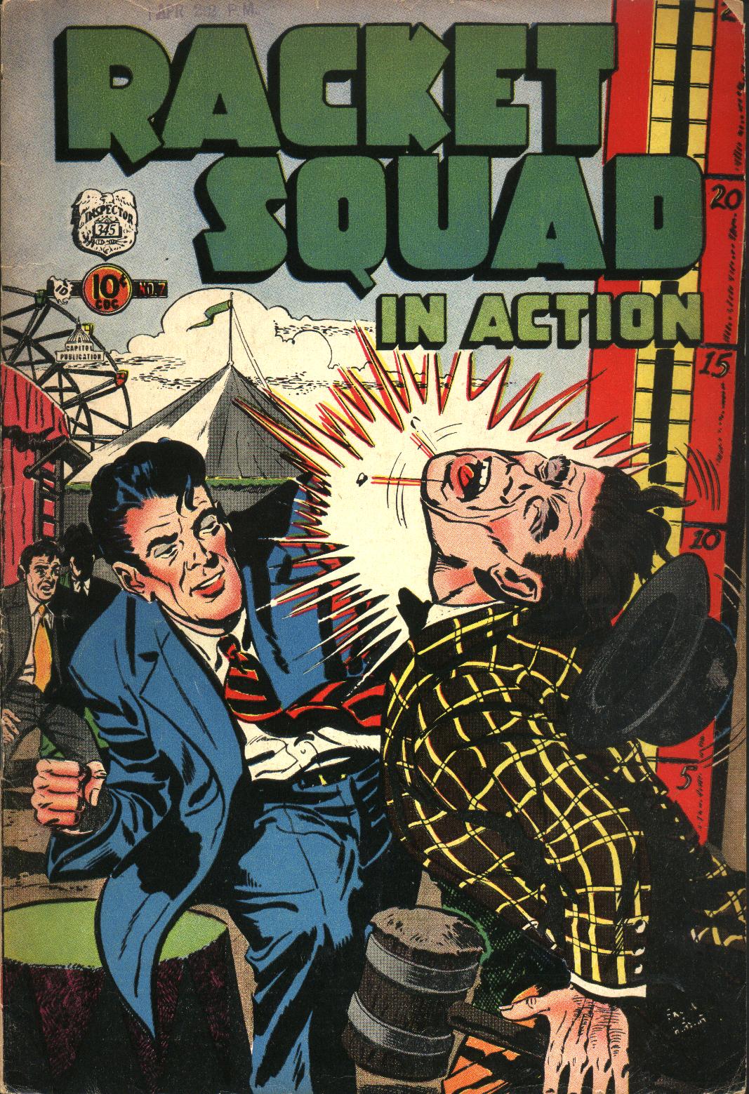 Read online Racket Squad in Action comic -  Issue #7 - 1