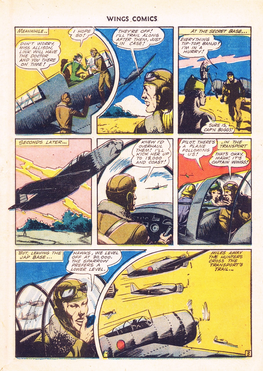 Read online Wings Comics comic -  Issue #37 - 5