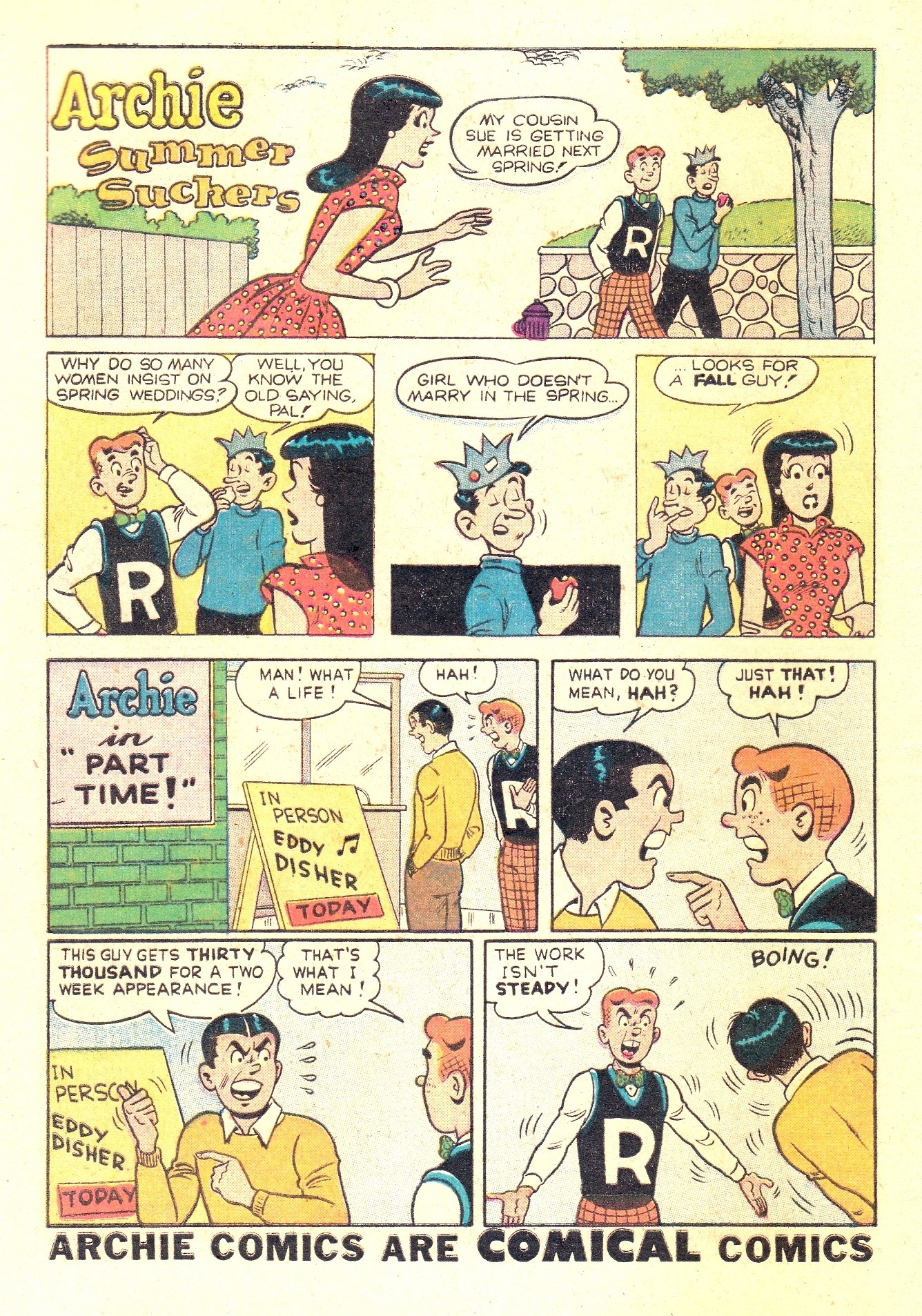 Read online Archie's Joke Book Magazine comic -  Issue #24 - 4