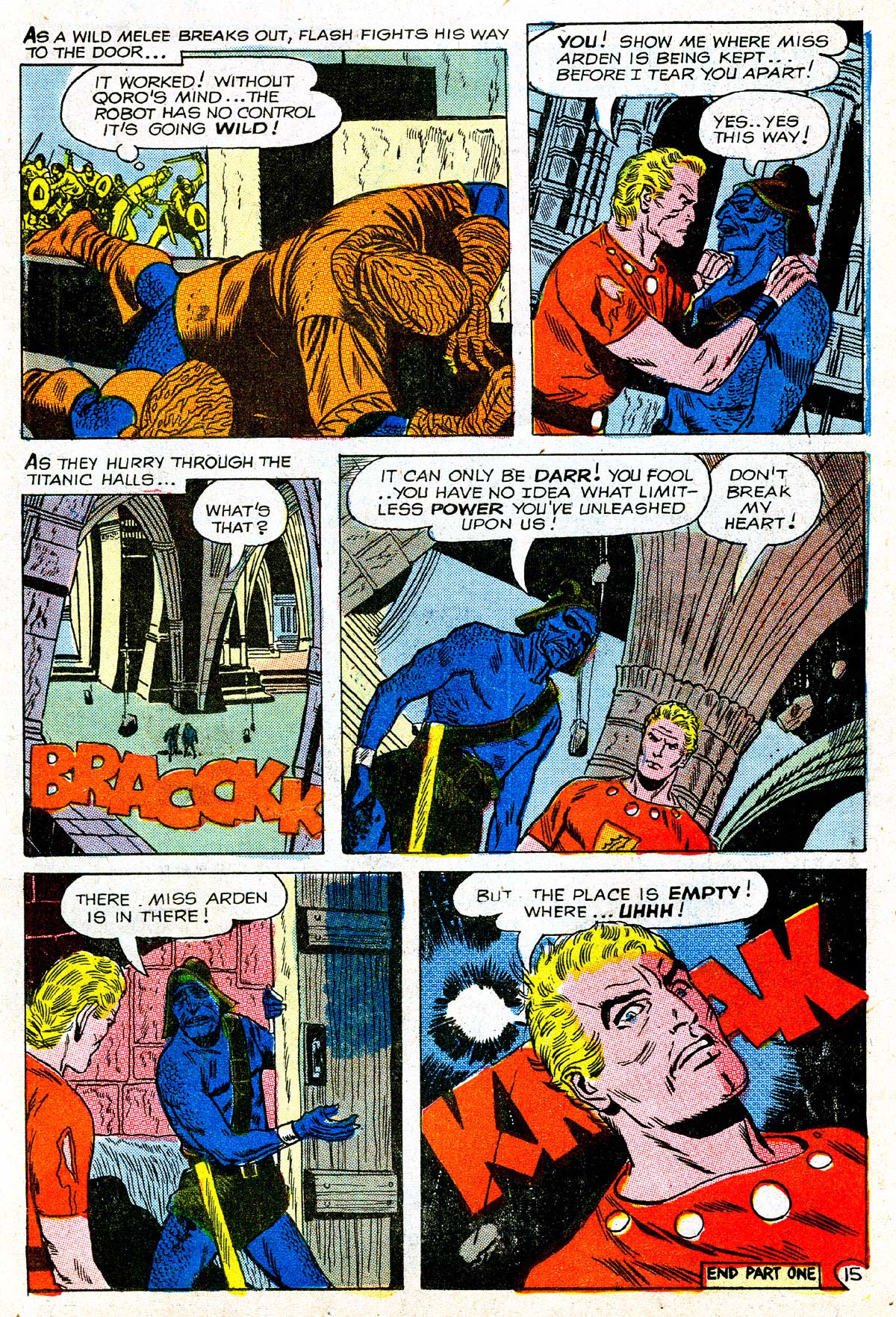 Read online Flash Gordon (1969) comic -  Issue #15 - 16
