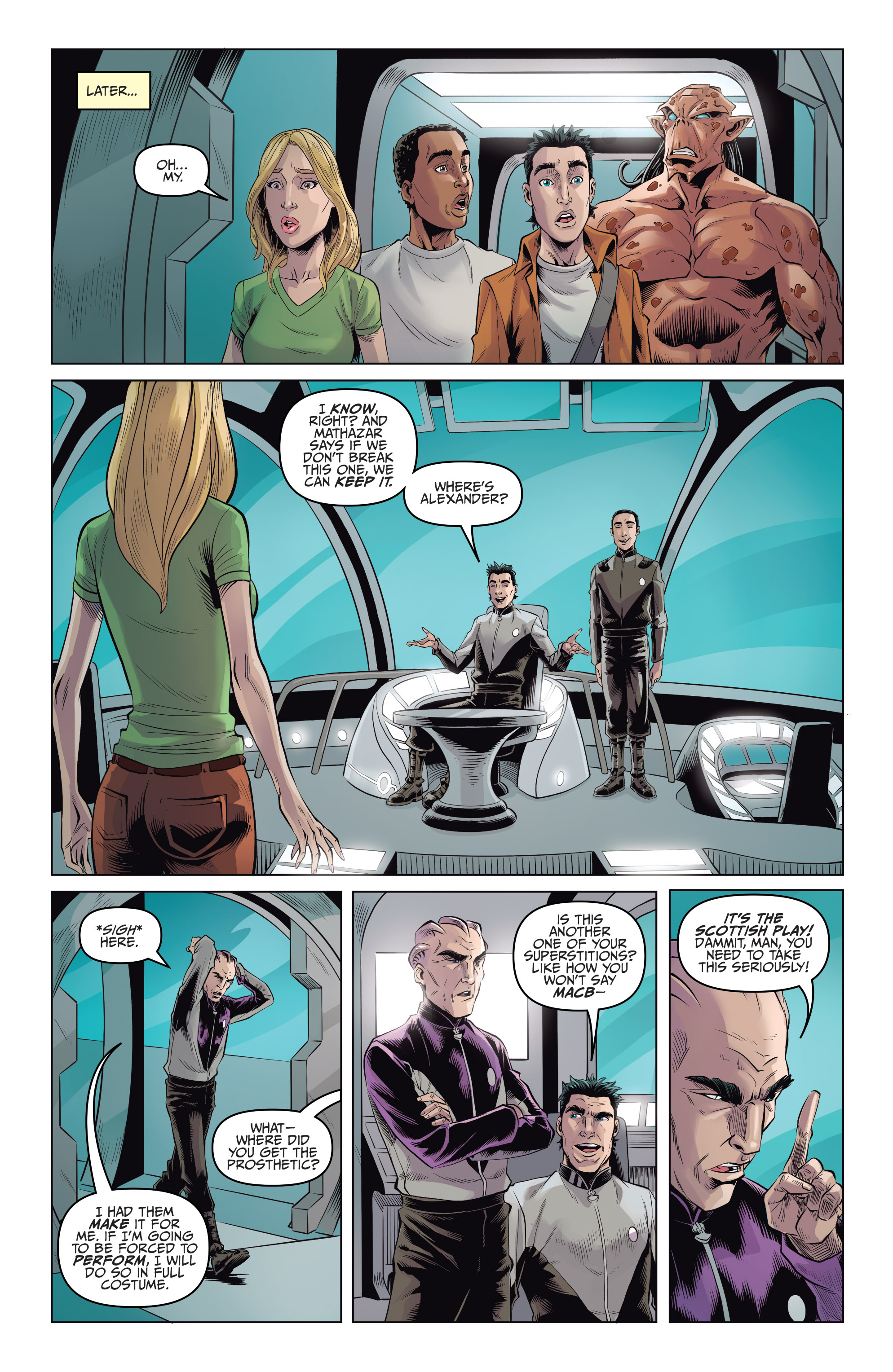 Read online Galaxy Quest: The Journey Continues comic -  Issue #2 - 23