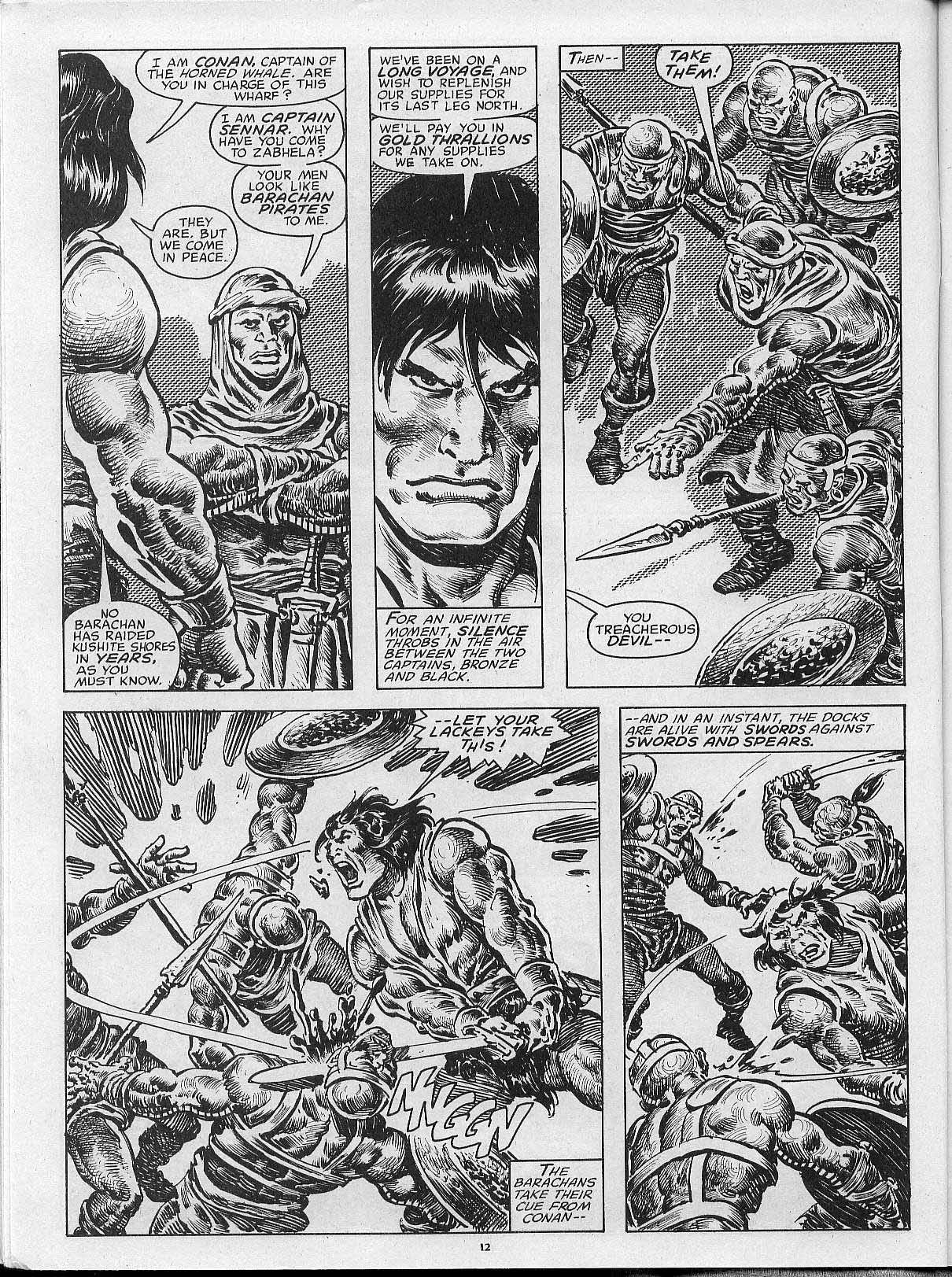 Read online The Savage Sword Of Conan comic -  Issue #202 - 14