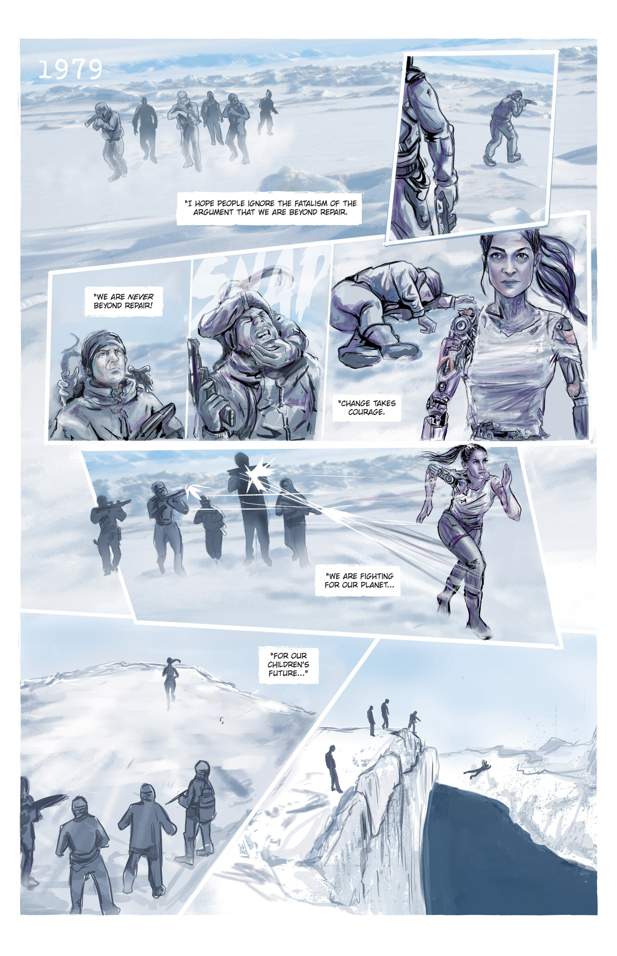Read online Alexandria Ocasio-Cortez and the Freshman Force: Squad Special comic -  Issue # Full - 24