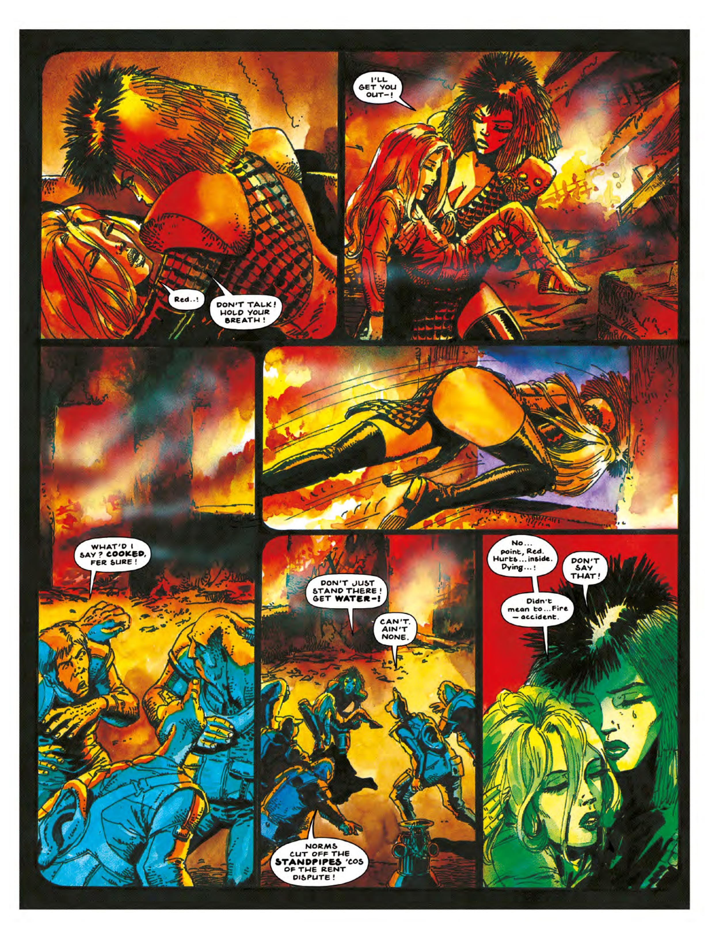 Read online 2000AD Durham Red comic -  Issue # TPB - 36