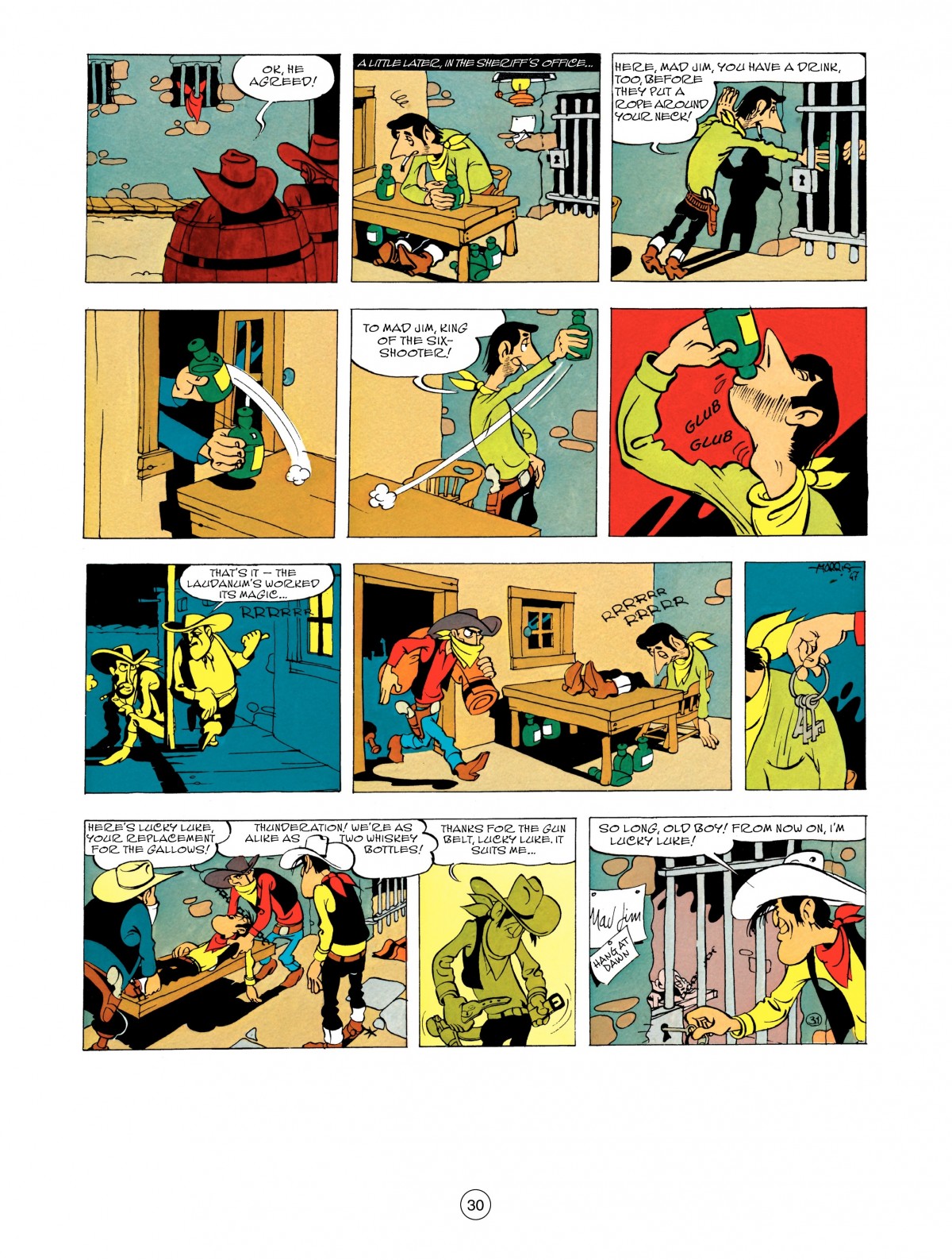 Read online A Lucky Luke Adventure comic -  Issue #48 - 30