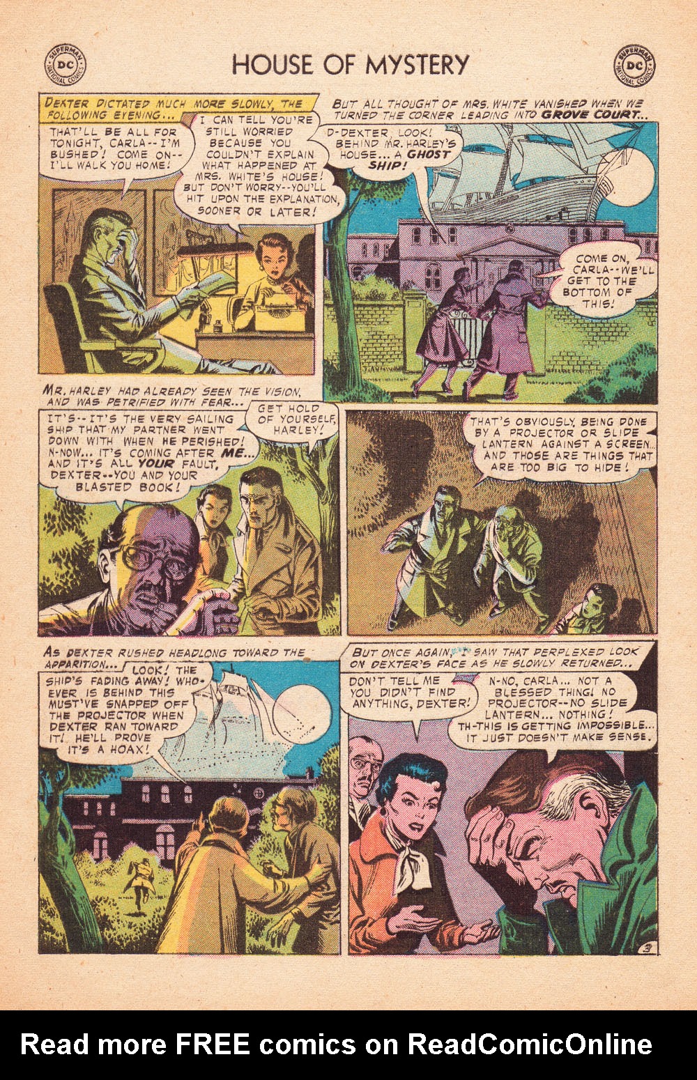 Read online House of Mystery (1951) comic -  Issue #68 - 5