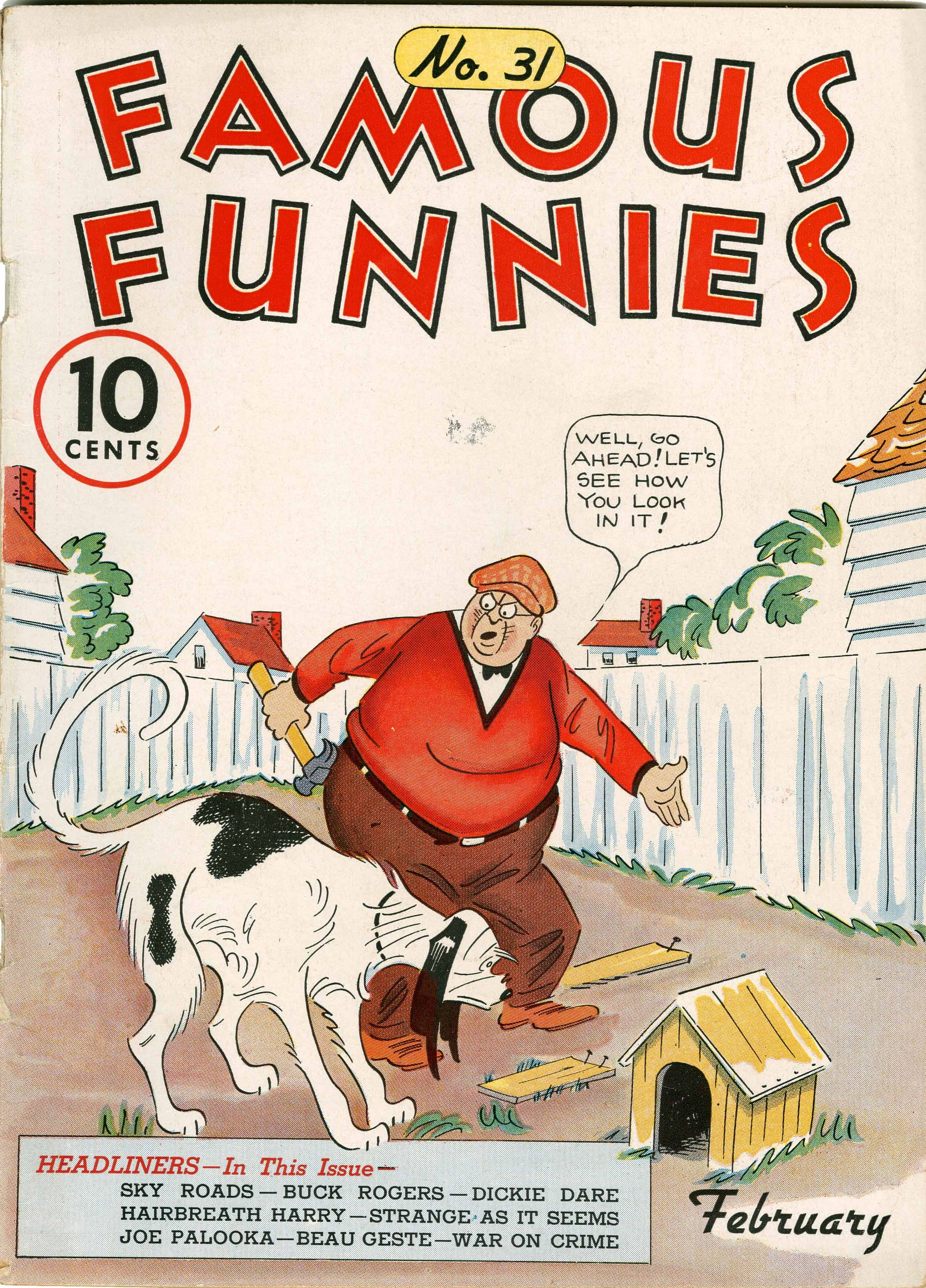 Read online Famous Funnies comic -  Issue #31 - 1