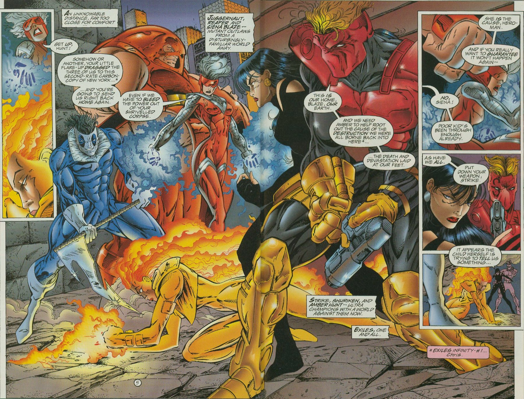 Read online Mutants Vs. Ultras: First Encounters comic -  Issue # Full - 56