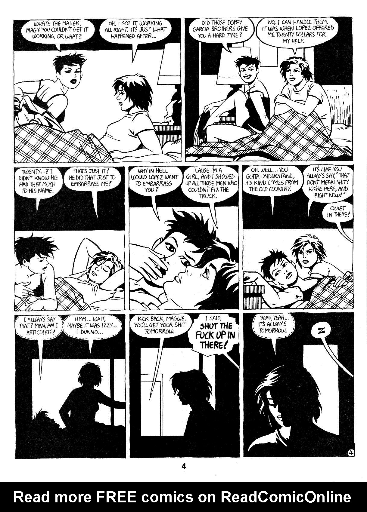 Read online Love and Rockets (1982) comic -  Issue #15 - 6
