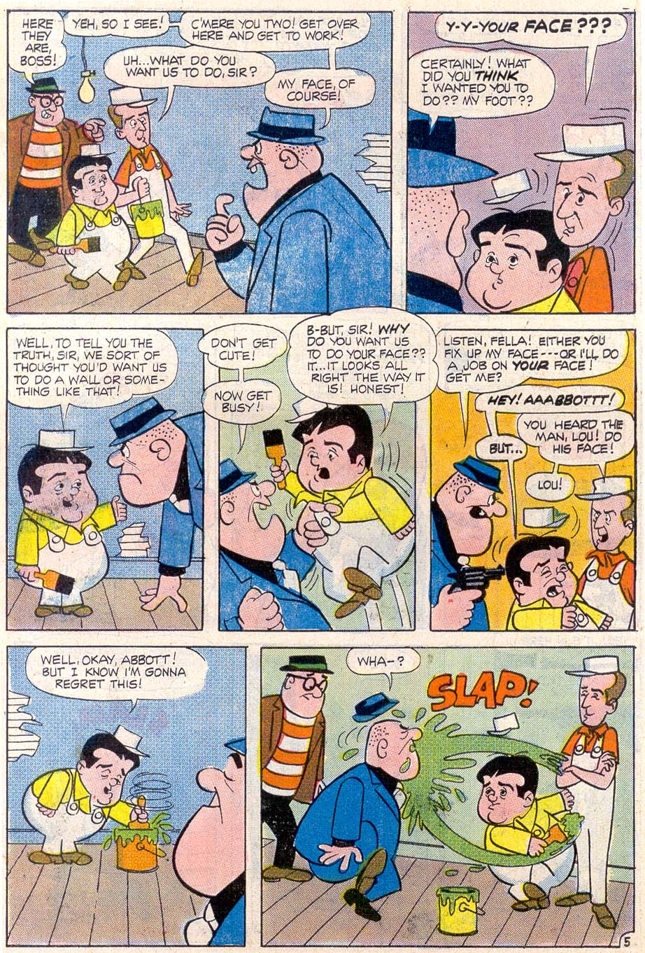 Read online Abbott & Costello comic -  Issue #1 - 6