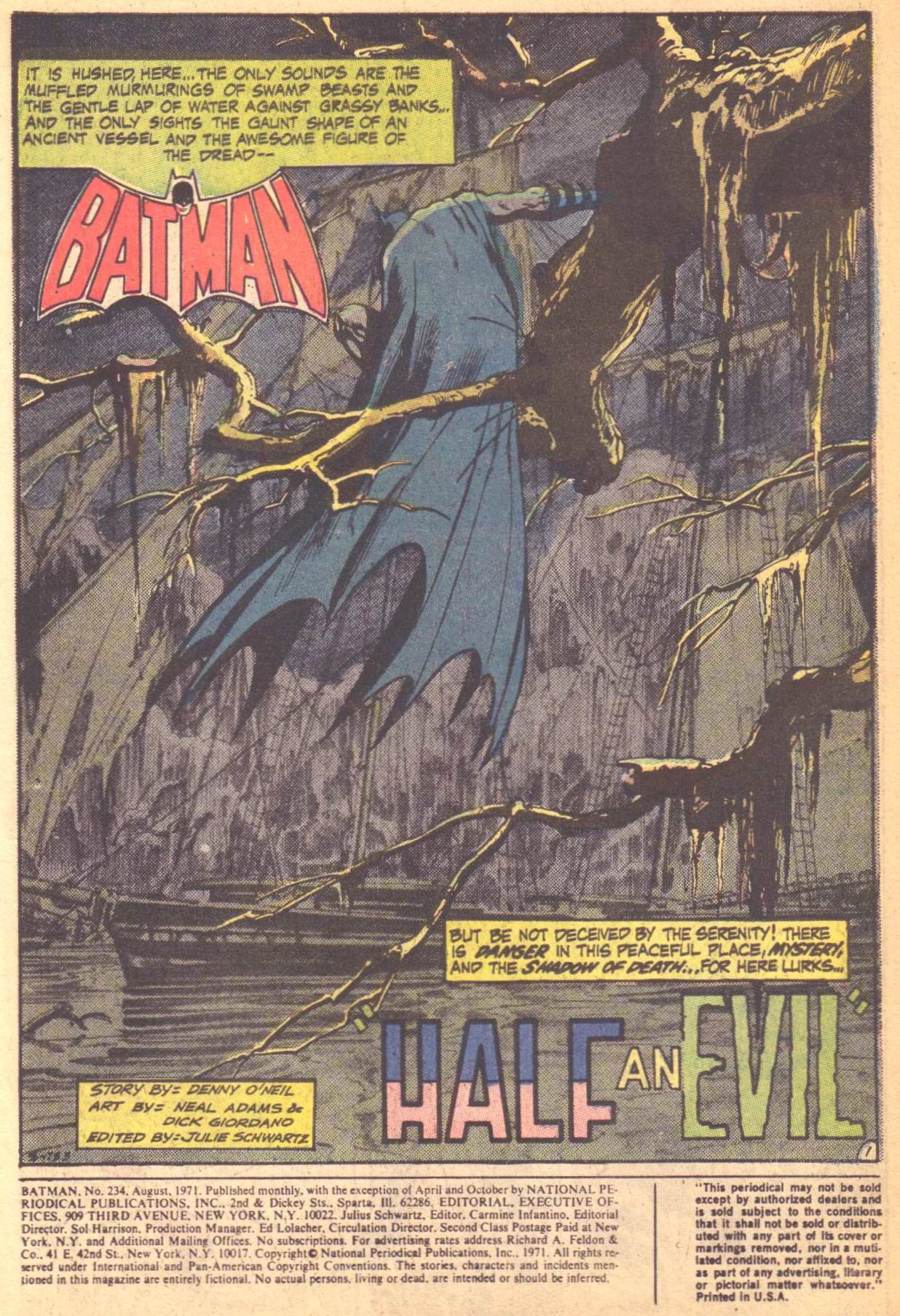 Read online Batman (1940) comic -  Issue #234 - 3