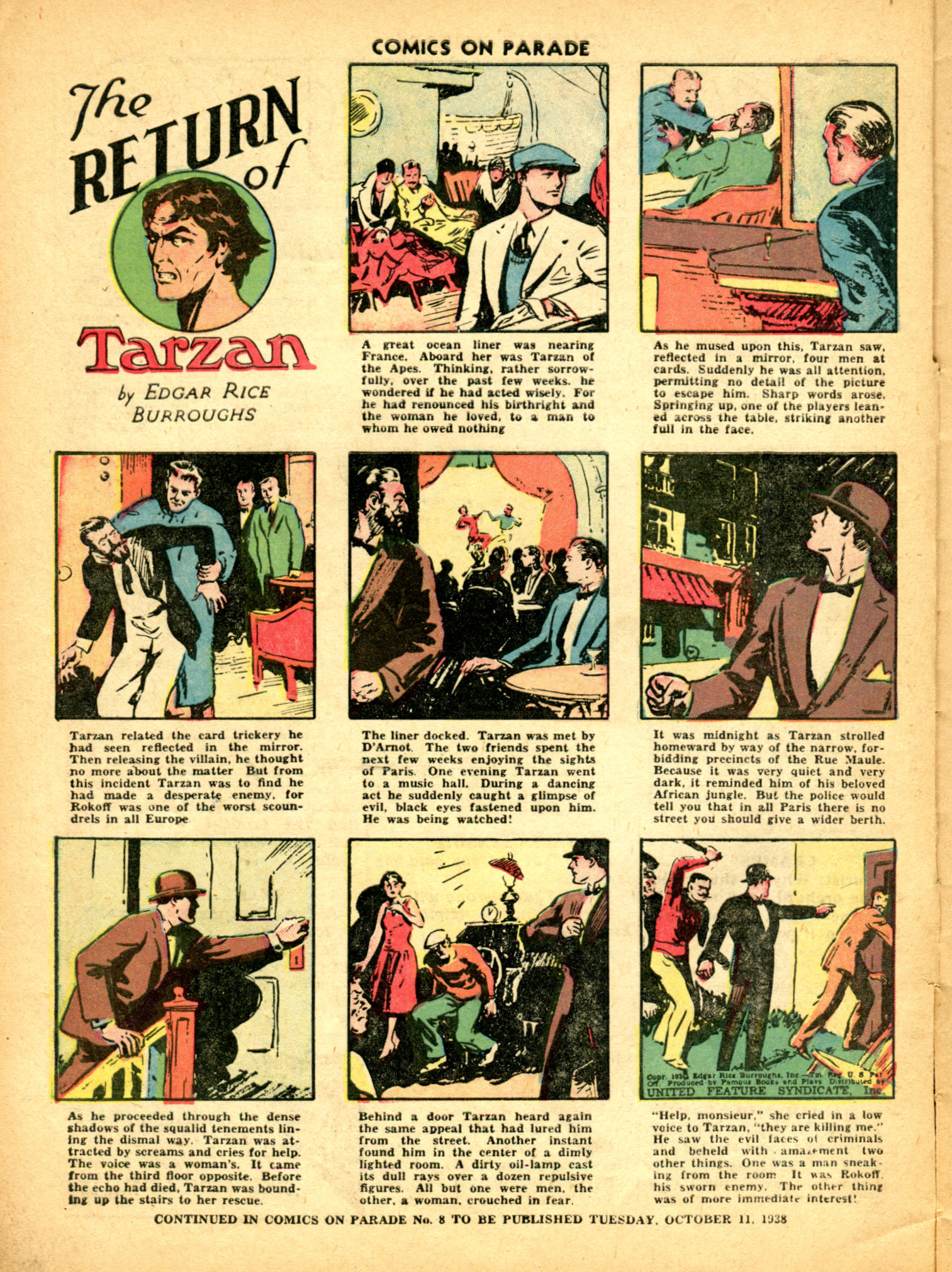 Read online Comics on Parade comic -  Issue #7 - 16