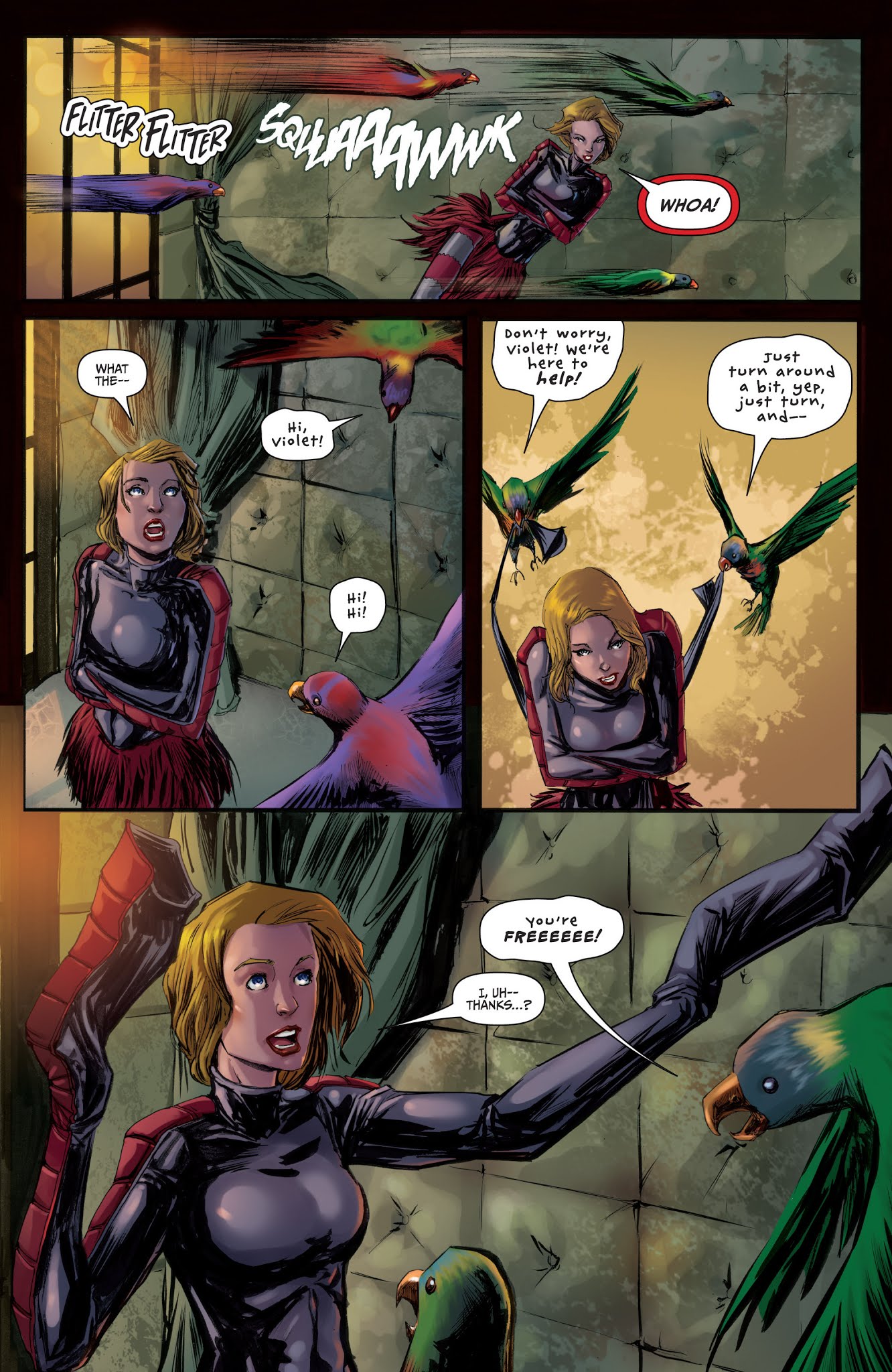 Read online Grimm Fairy Tales presents Wonderland: Asylum comic -  Issue #3 - 4