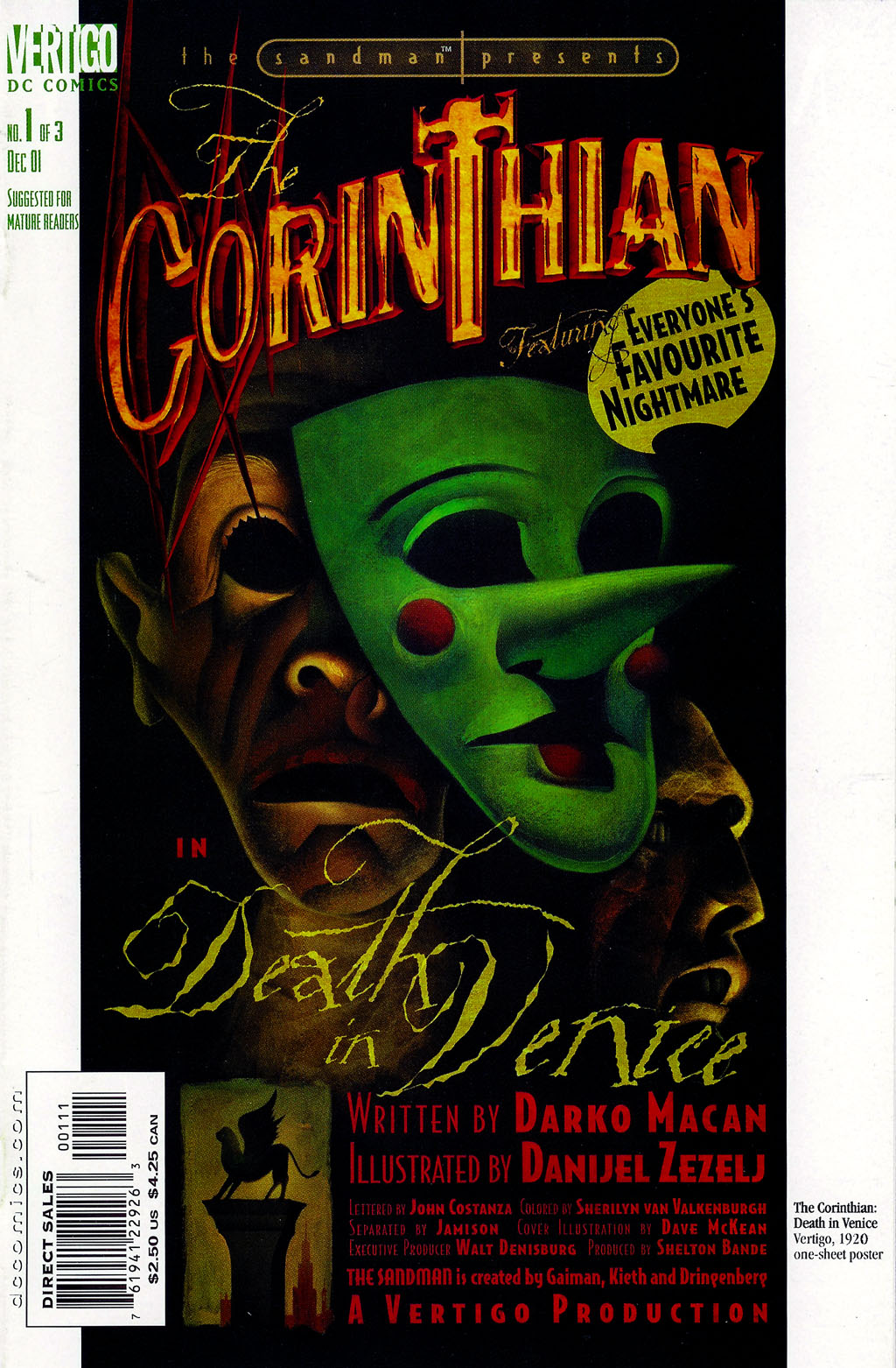 Read online The Sandman Presents: The Corinthian comic -  Issue #1 - 1