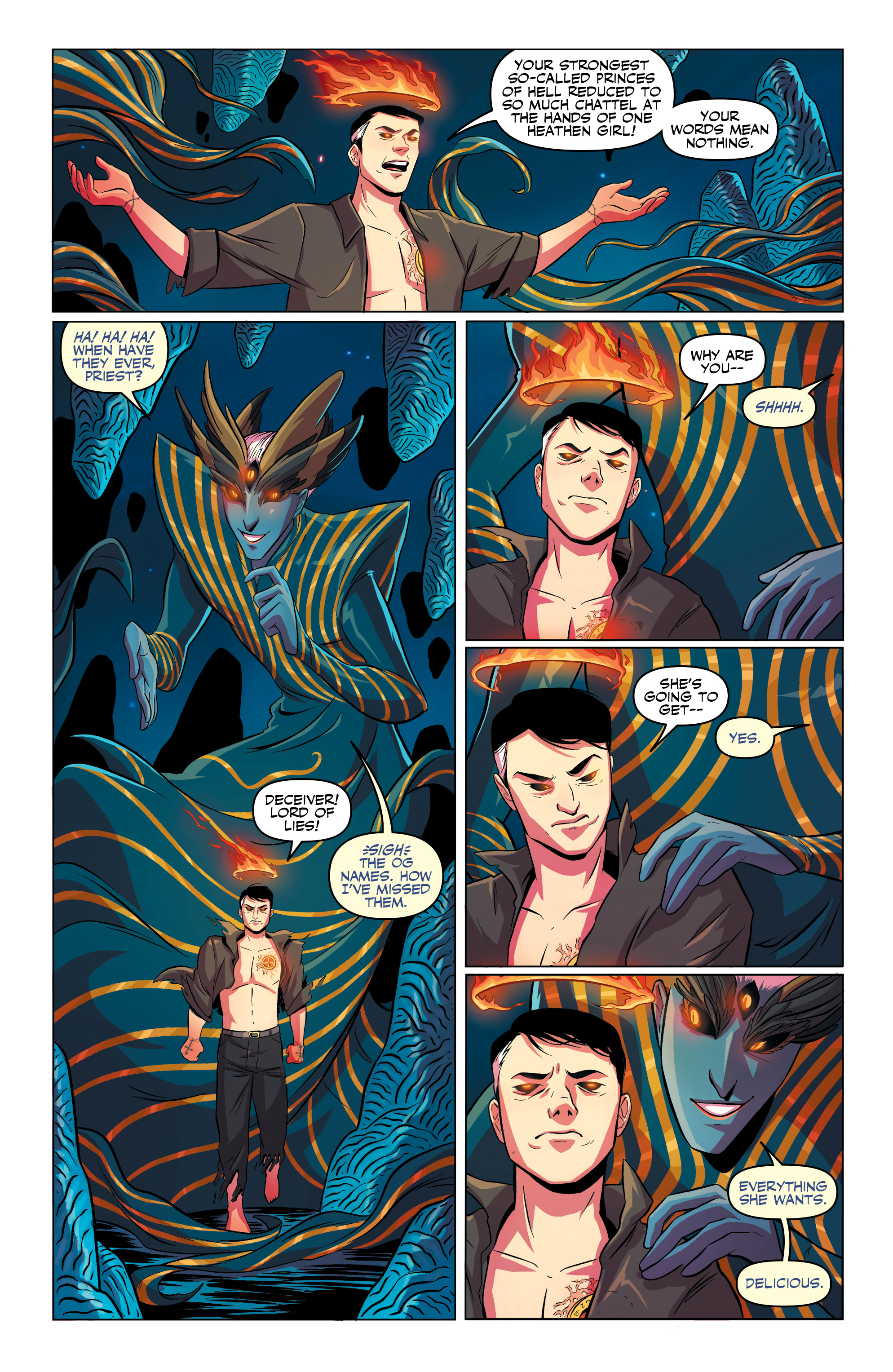 Read online Season of the Bruja comic -  Issue #5 - 8