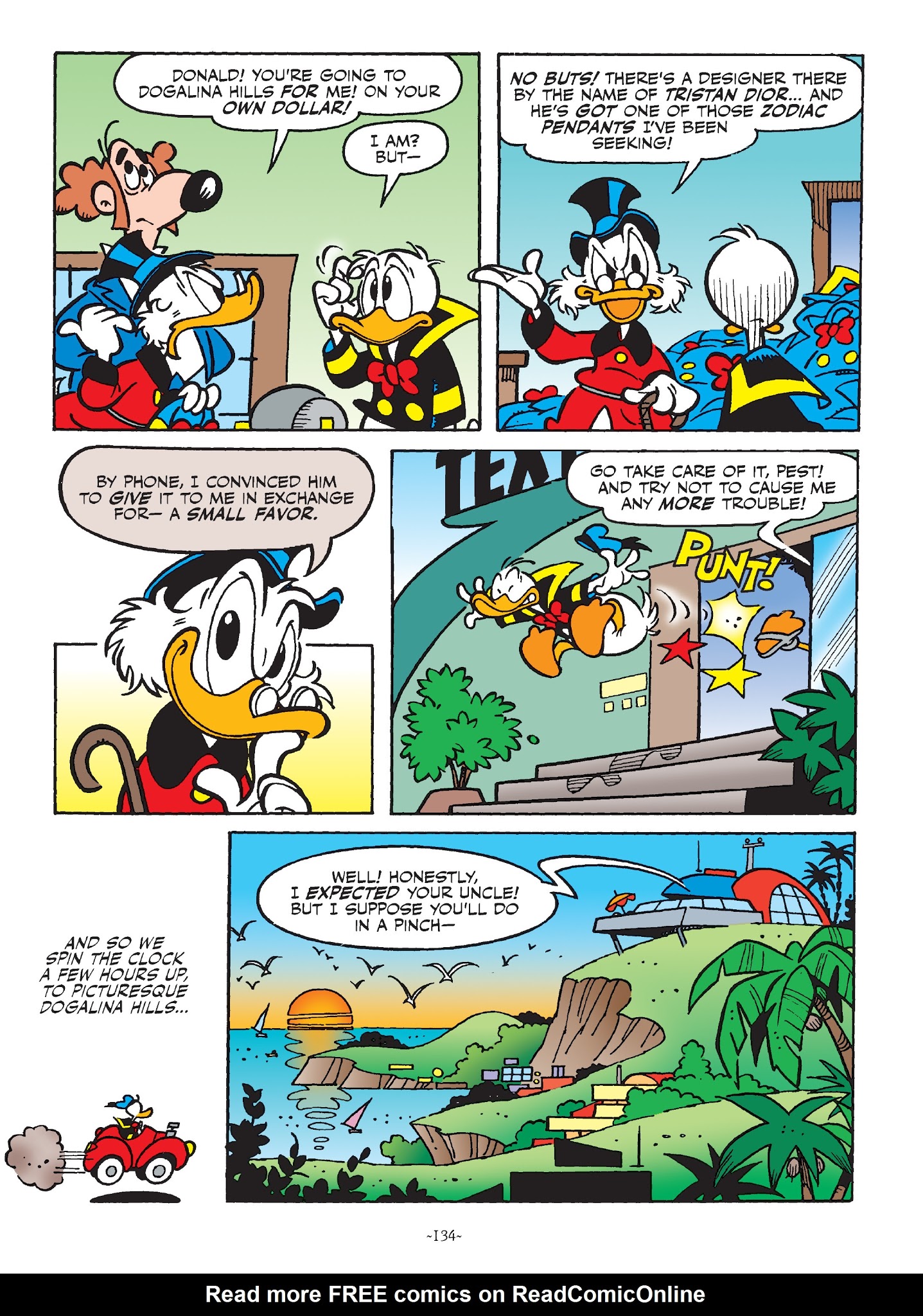 Read online Mickey and Donald: The Search For the Zodiac Stone comic -  Issue # TPB - 133