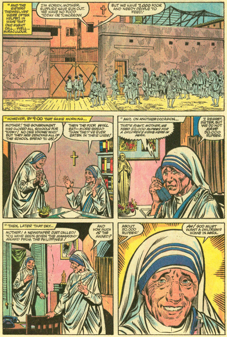 Read online Mother Teresa of Calcutta comic -  Issue # Full - 45