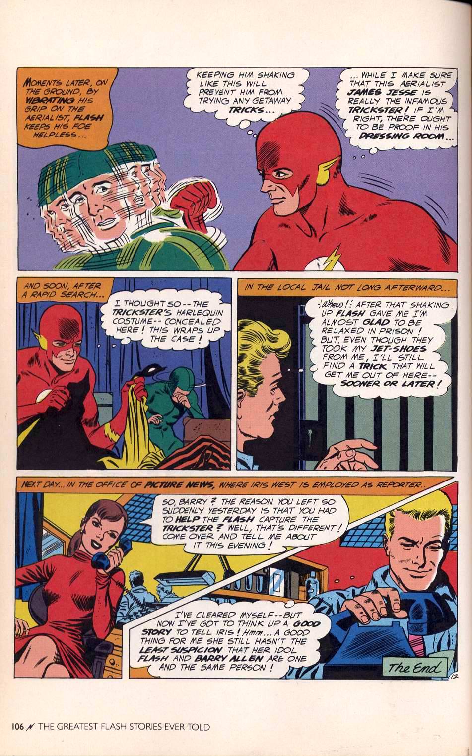 Read online The Greatest Flash Stories Ever Told comic -  Issue # TPB - 107