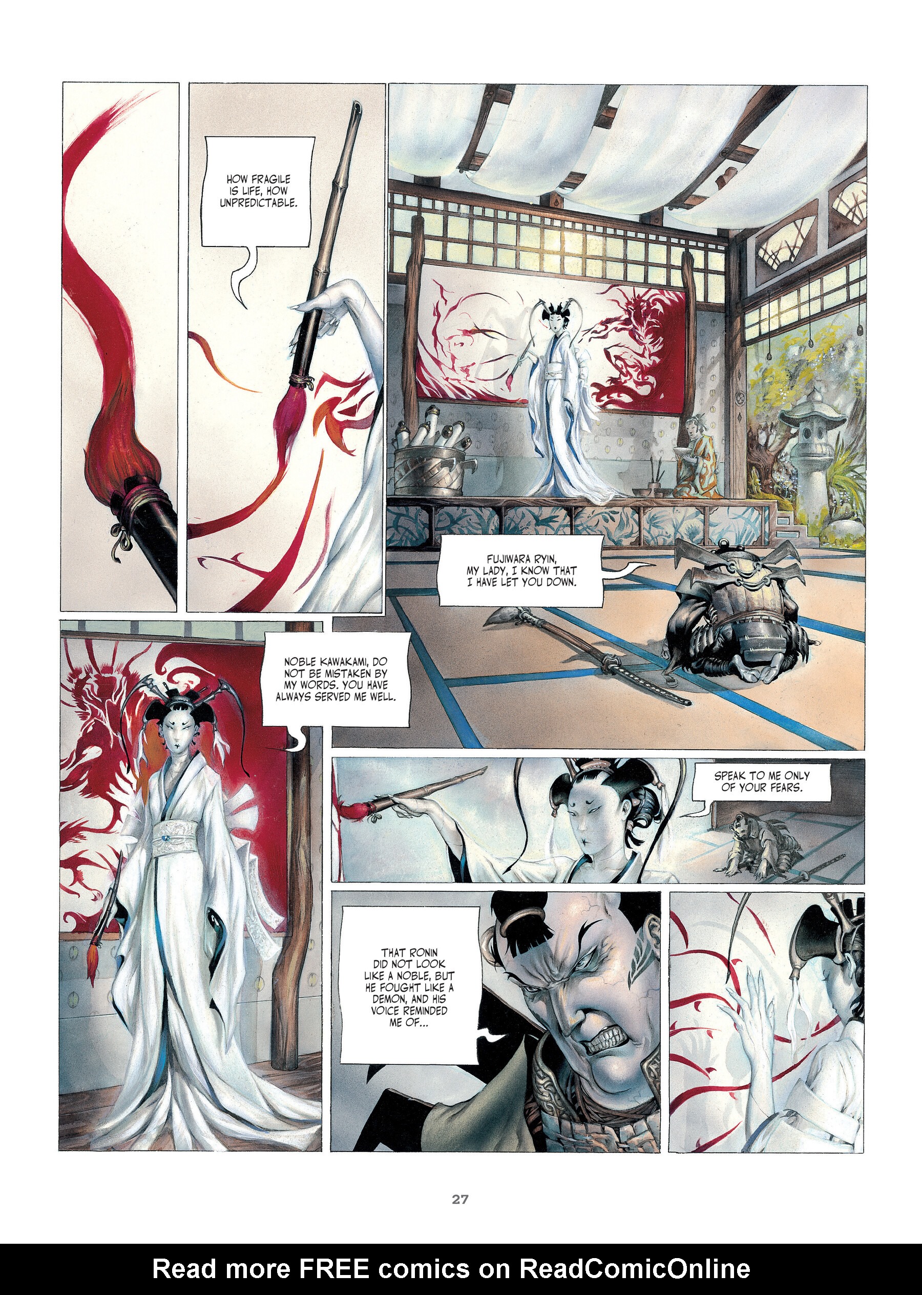 Read online Legends of the Pierced Veil: The Scarlet Blades comic -  Issue # TPB (Part 1) - 27